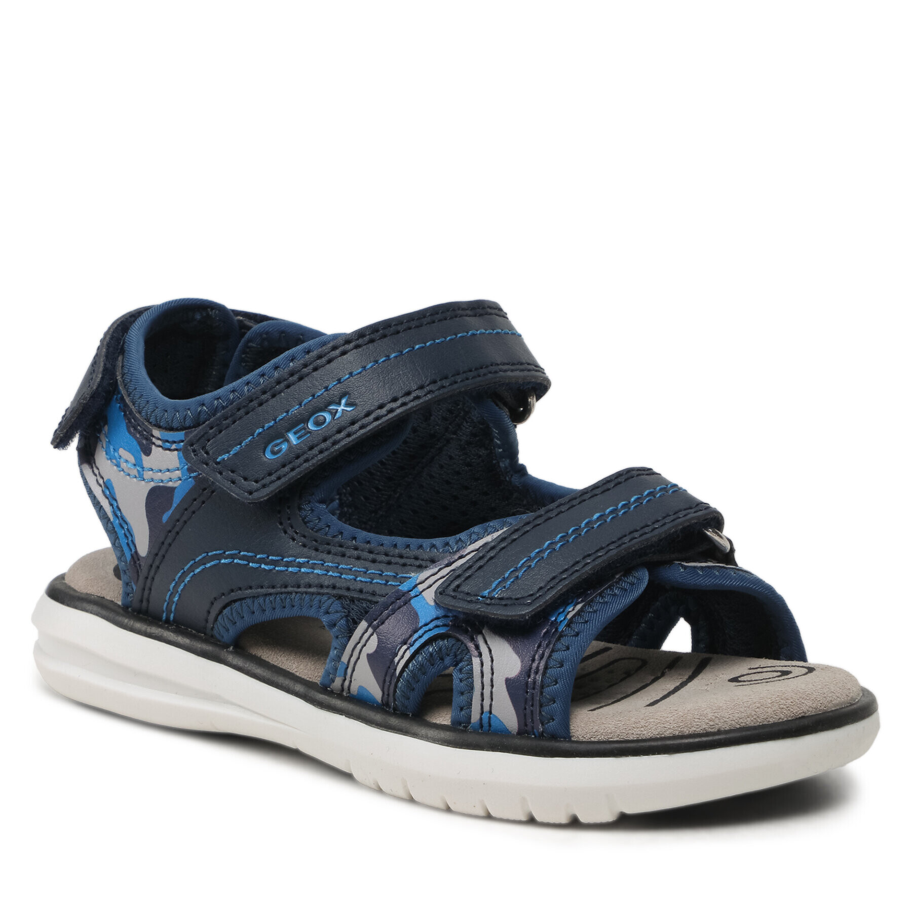 Geox Szandál J Sandal Maratea Boy J15DRD01404C0693 S Sötétkék - Pepit.hu