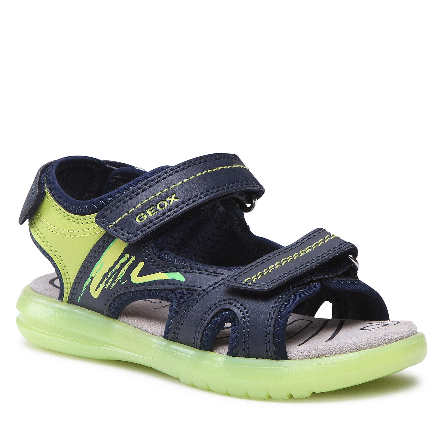 Geox Szandál J Sandal Maratea Boy J15DRD014BCCF43S S Sötétkék - Pepit.hu