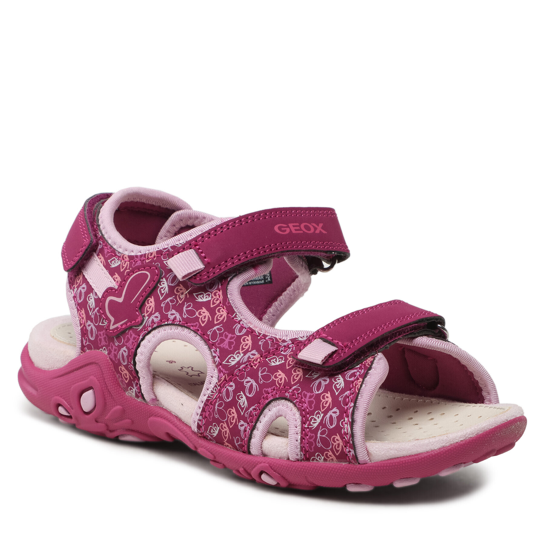 Geox Szandál J Sandal Whinberry G J35GRD0CE15CP8E8 D Rózsaszín - Pepit.hu