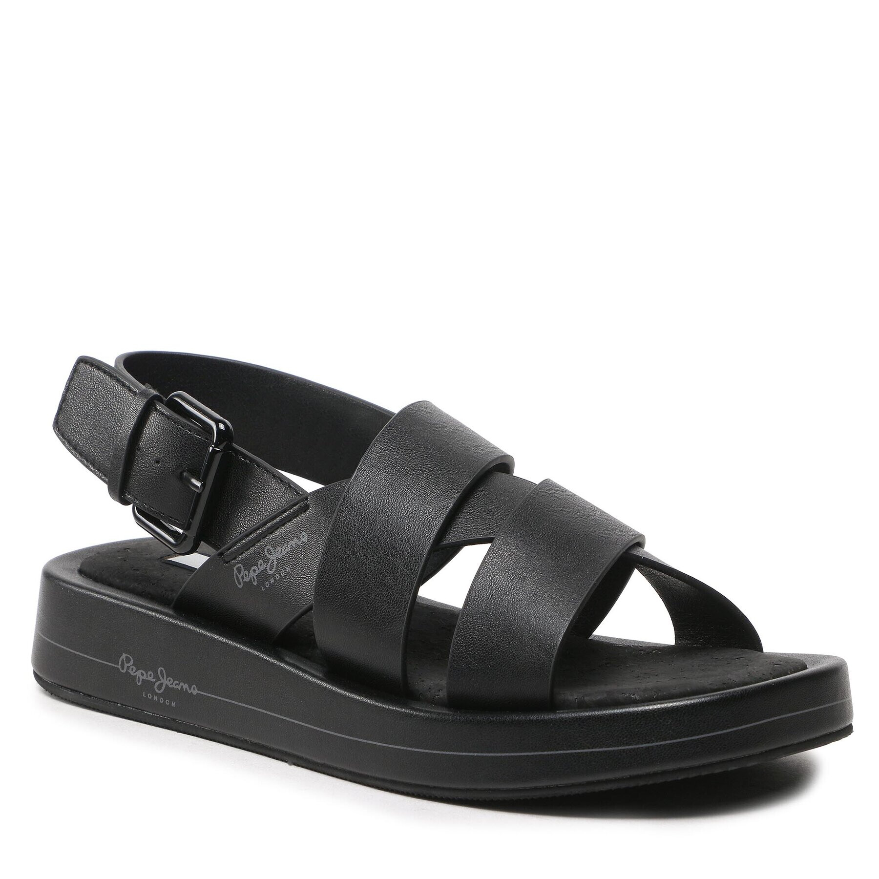 Pepe Jeans Szandál Summer Block PLS90578 Fekete - Pepit.hu