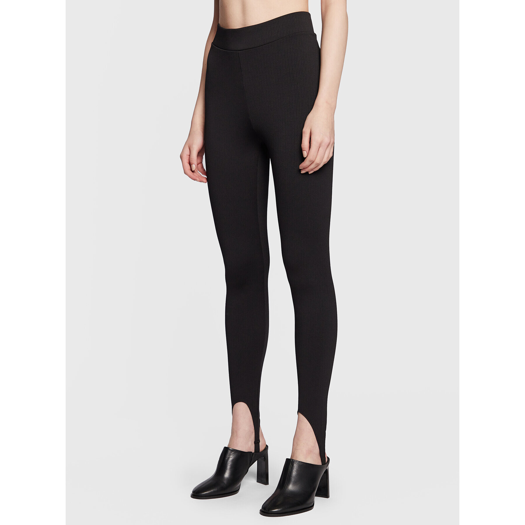 Gina Tricot Leggings Shiv 17814 Fekete Slim Fit - Pepit.hu