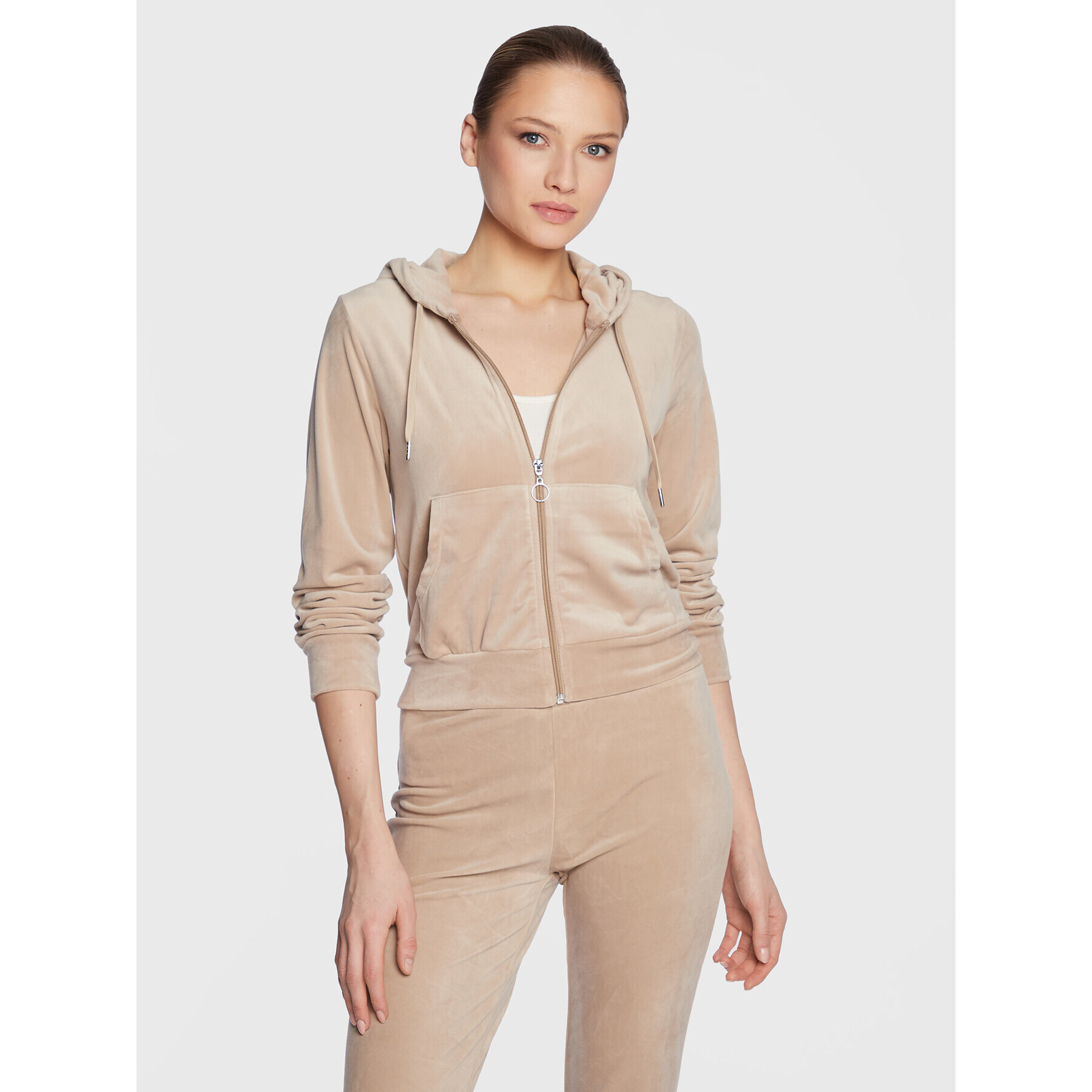 Gina Tricot Pulóver Melinda 18219 Bézs Regular Fit - Pepit.hu