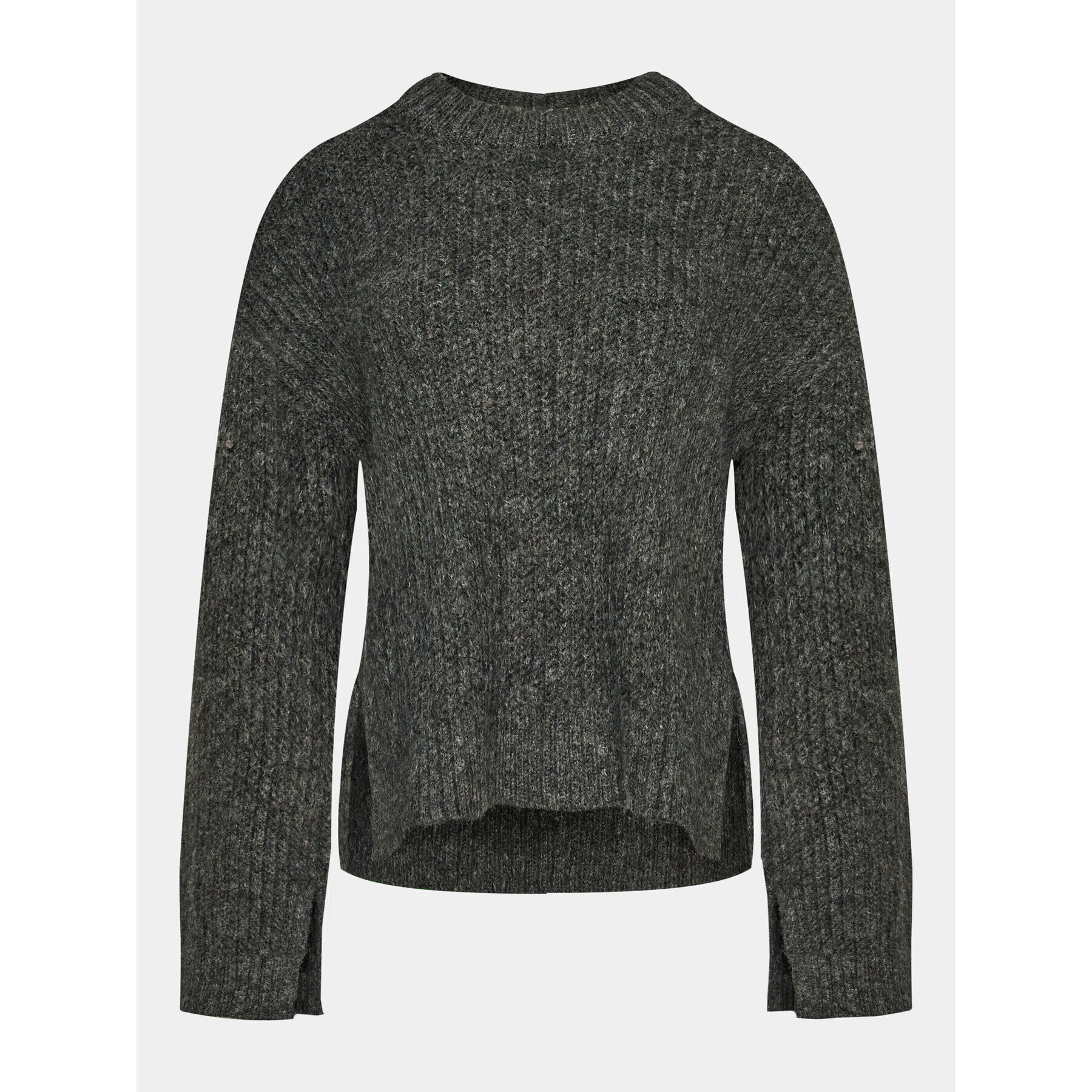 Gina Tricot Sweater 20776 Szürke Regular Fit - Pepit.hu