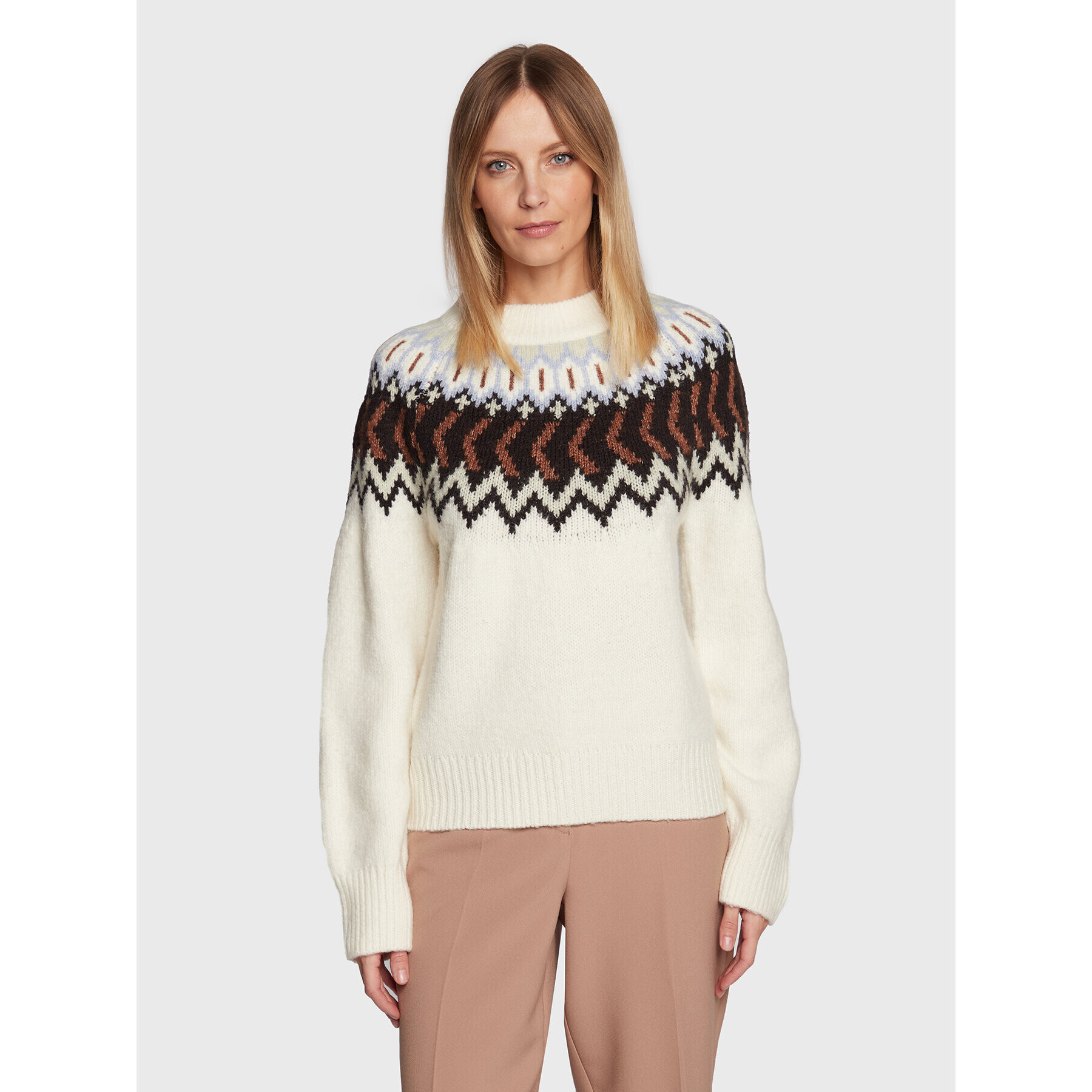 Gina Tricot Sweater Armina 18469 Színes Loose Fit - Pepit.hu