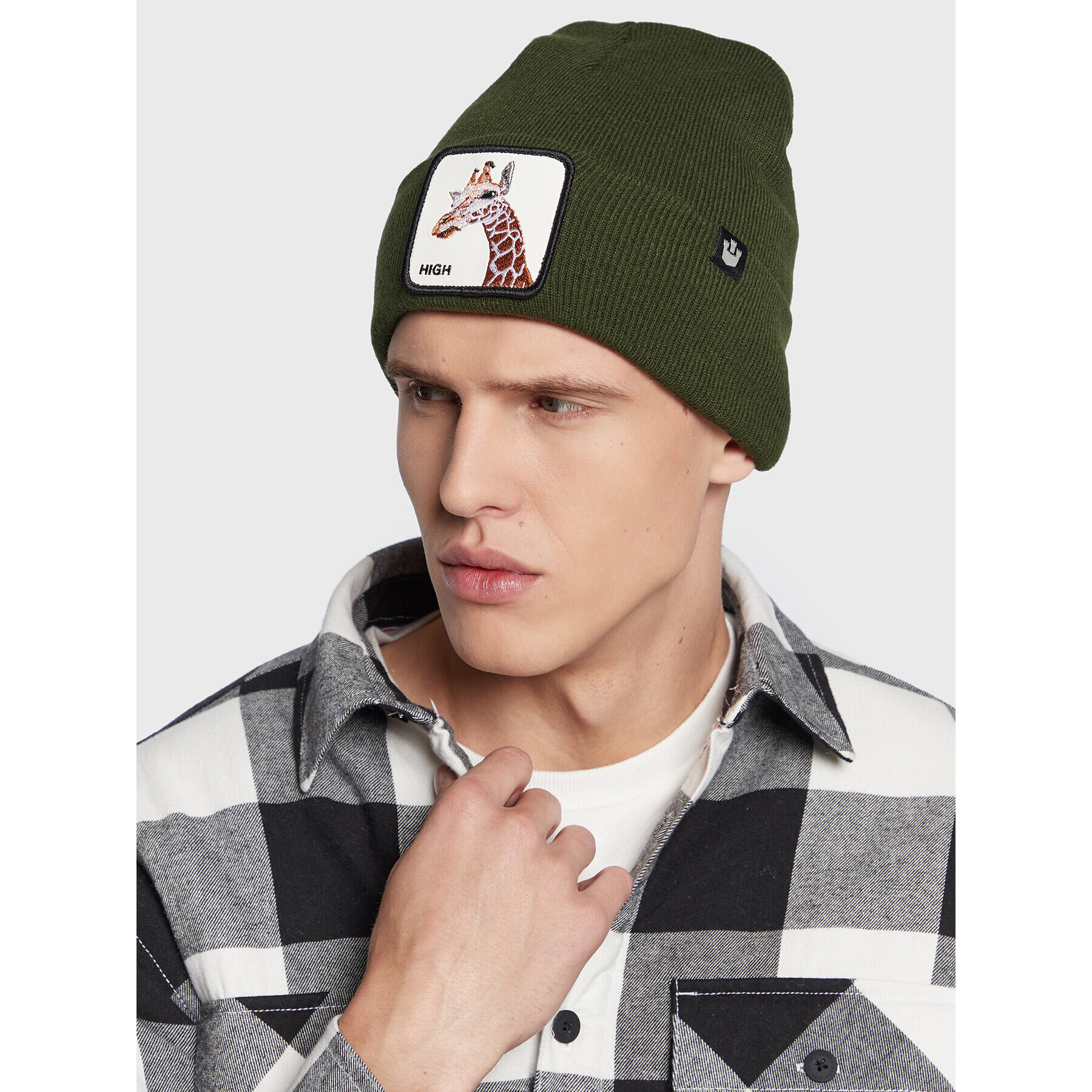 Goorin Bros Sapka Tall Toque 107-0040 Zöld - Pepit.hu