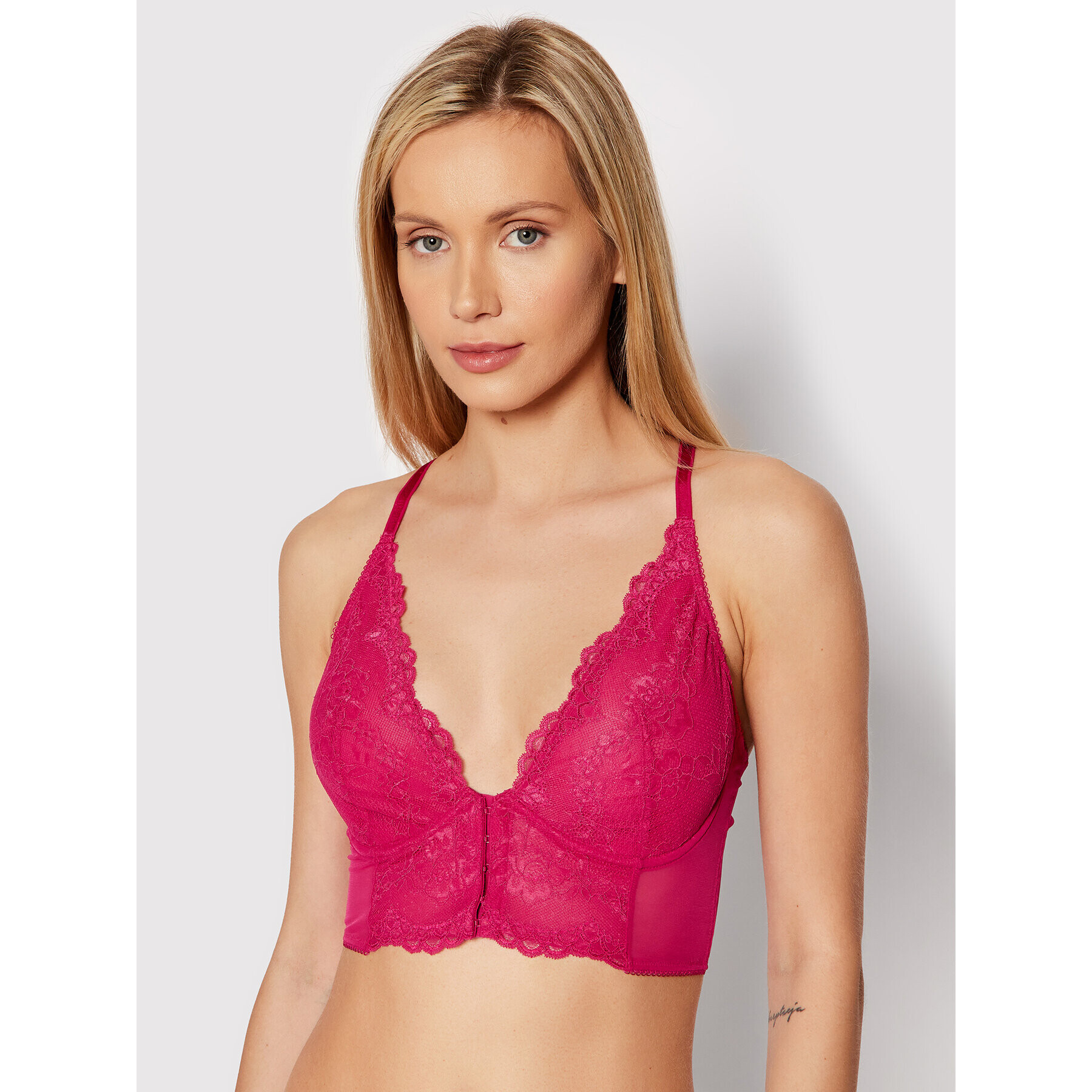 Gossard Bralette melltartó Superboost Deep V 7718 Rózsaszín - Pepit.hu