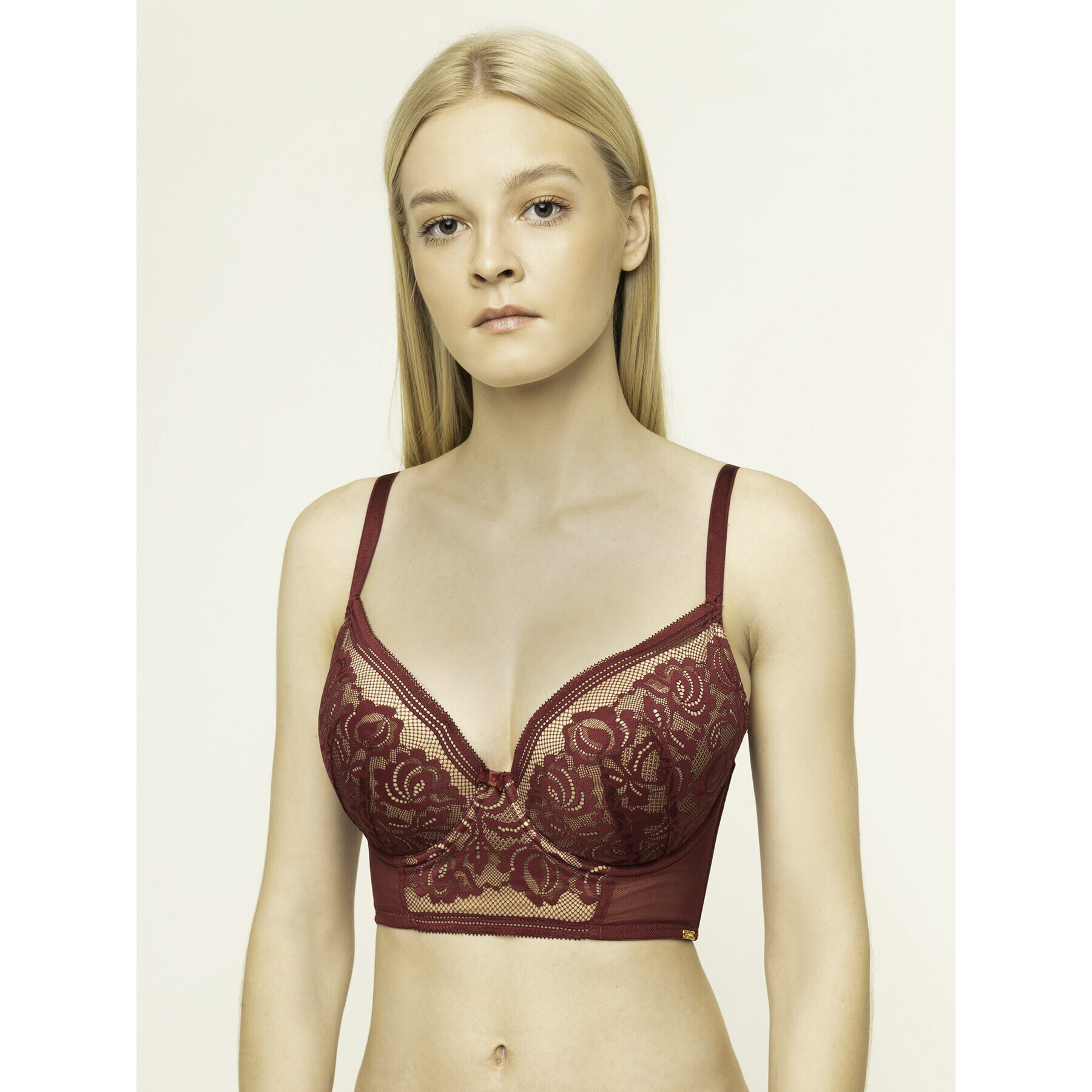 Gossard Melltartó alsó huzallal Encore 15608 Bordó - Pepit.hu