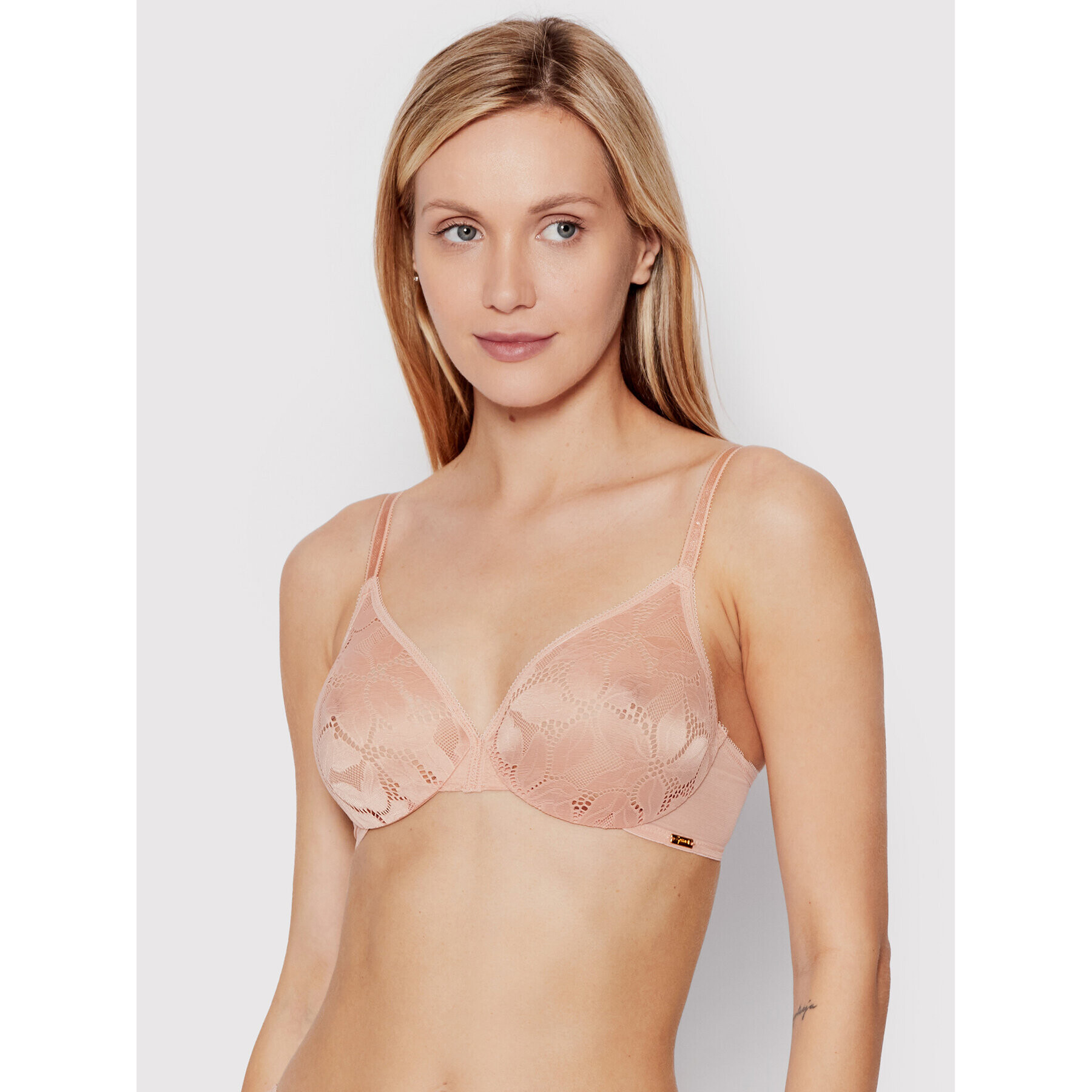 Gossard Melltartó alsó huzallal Glossies Lotus 19001 Rózsaszín - Pepit.hu