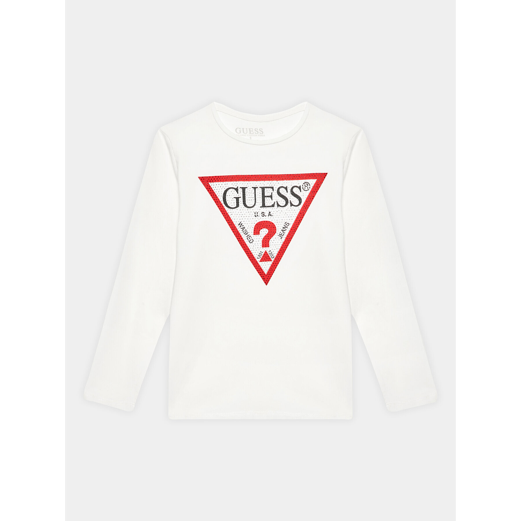 Guess Blúz J2YI50 K6YW1 Fehér Regular Fit - Pepit.hu