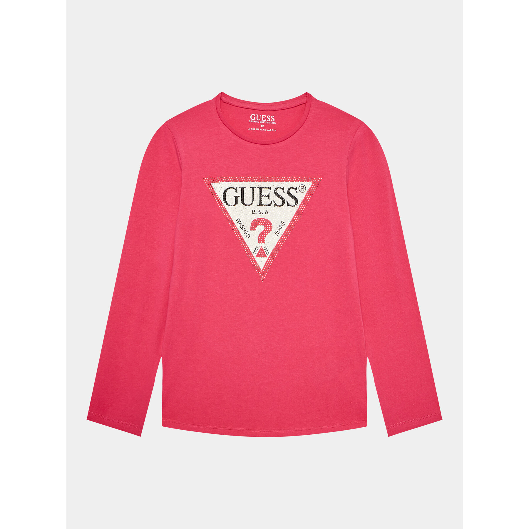 Guess Blúz J2YI50 K6YW1 Rózsaszín Regular Fit - Pepit.hu