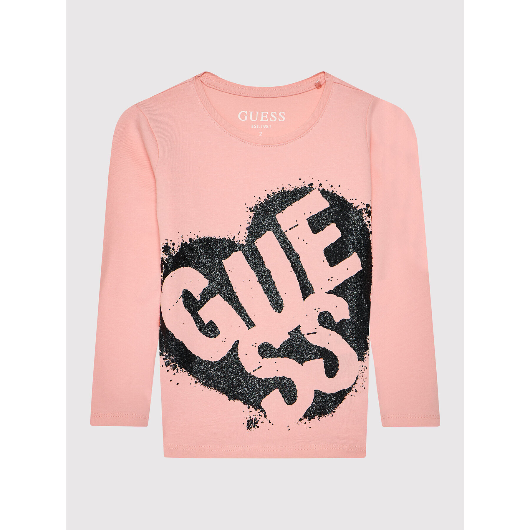 Guess Blúz K1BI02 J1311 Rózsaszín Regular Fit - Pepit.hu