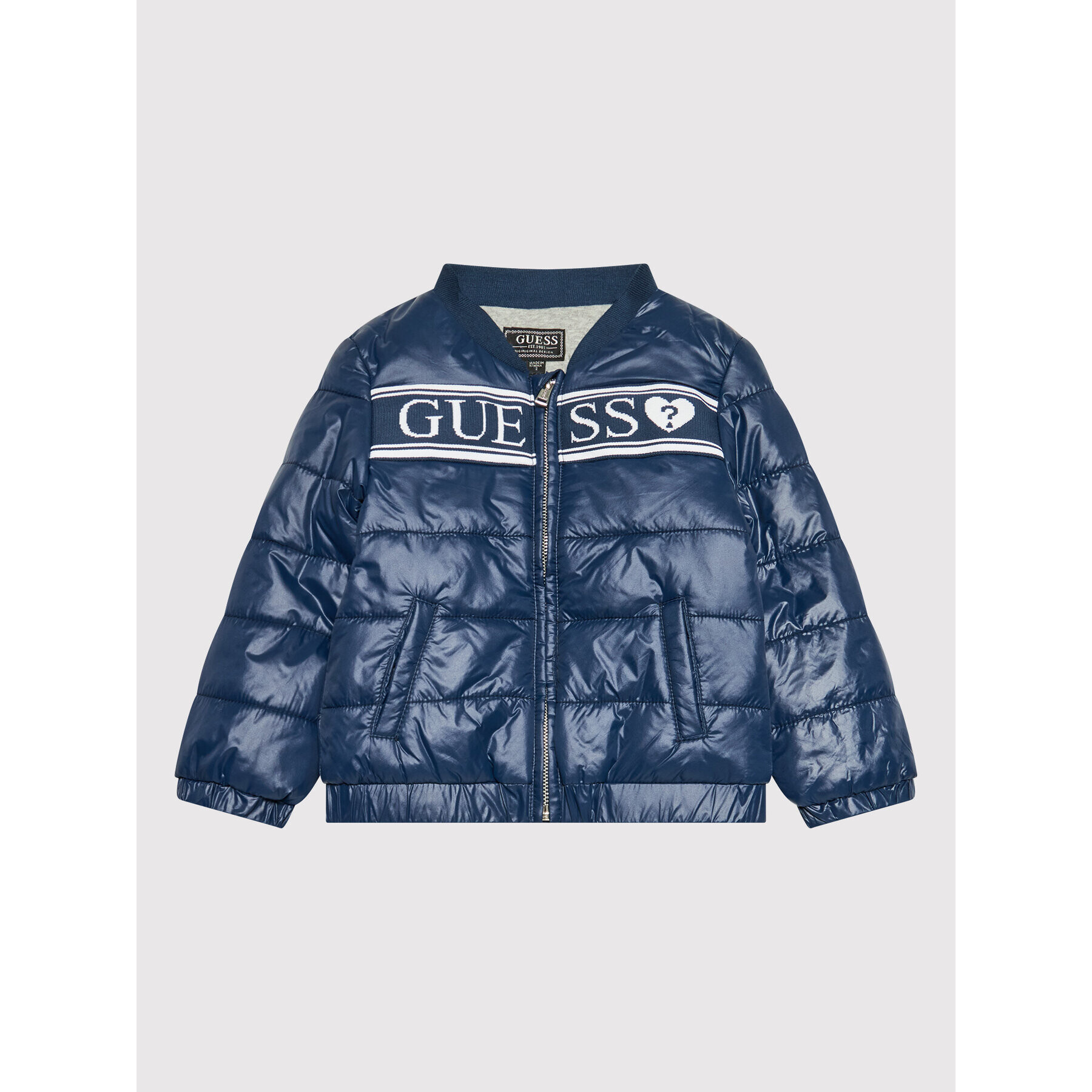 Guess Bomber dzseki K2RL03 WCBS0 Sötétkék Regular Fit - Pepit.hu