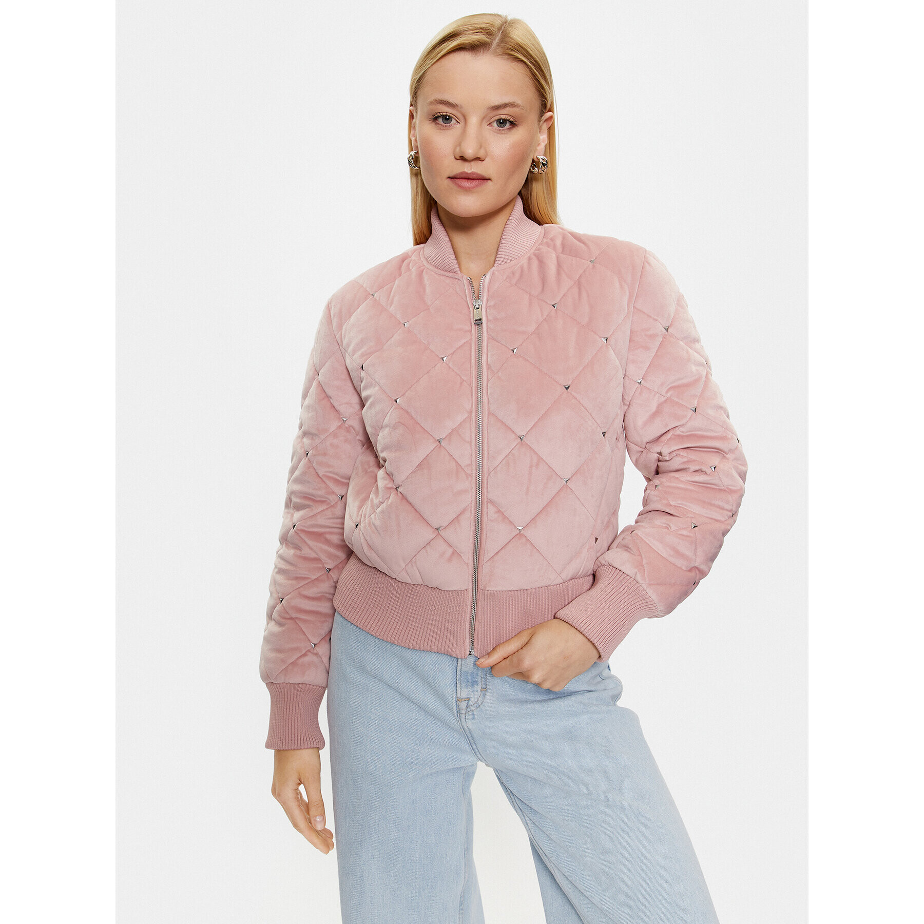 Guess Bomber dzseki W3YL08 WFIS0 Lila Regular Fit - Pepit.hu