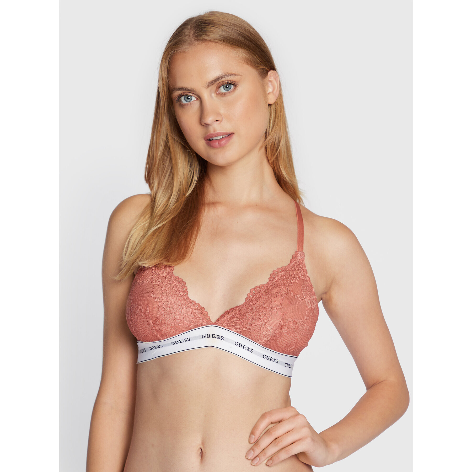 Guess Bralette melltartó Belle O97C02 KBBT0 Rózsaszín - Pepit.hu