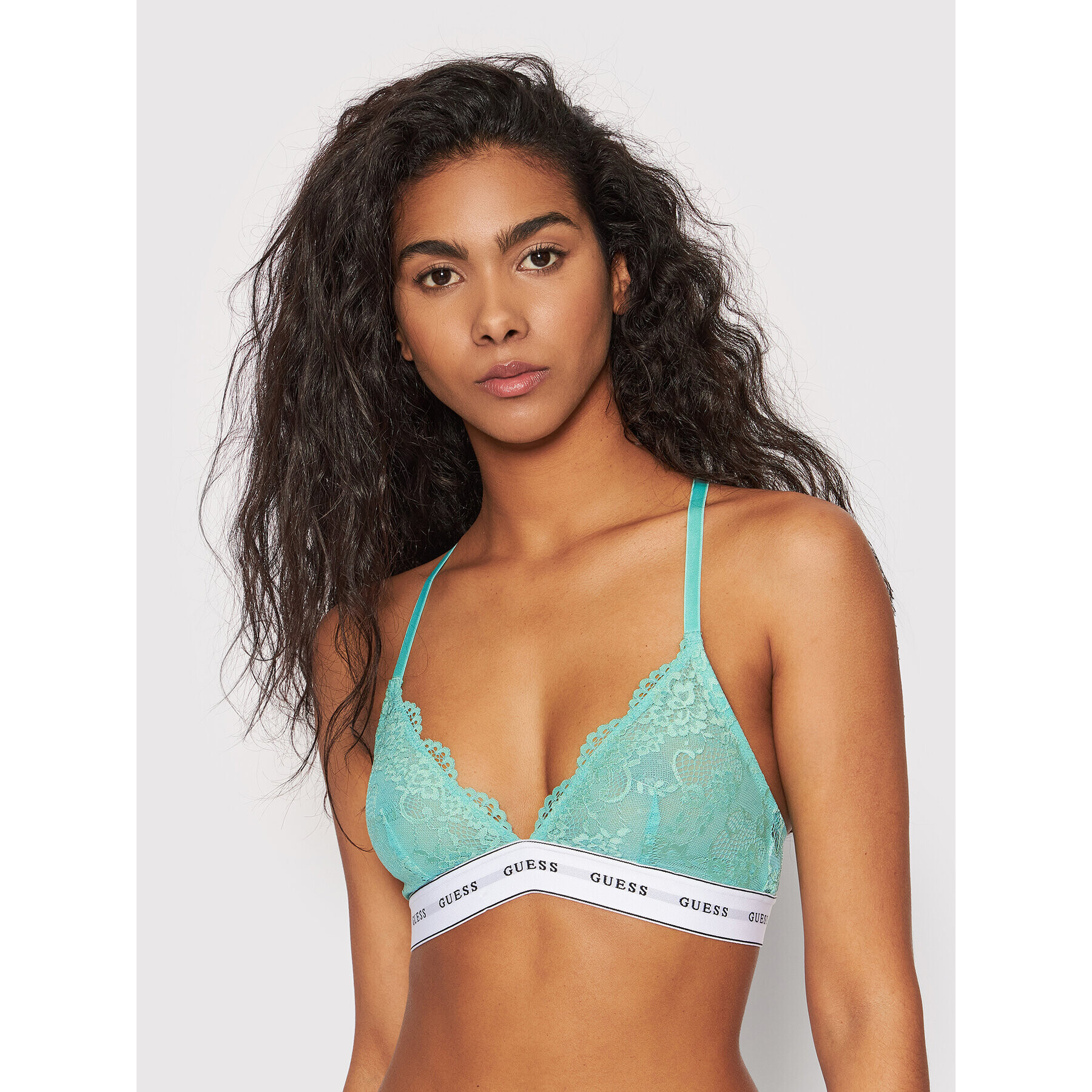 Guess Bralette melltartó Belle O97C02 PZ01C Zöld - Pepit.hu