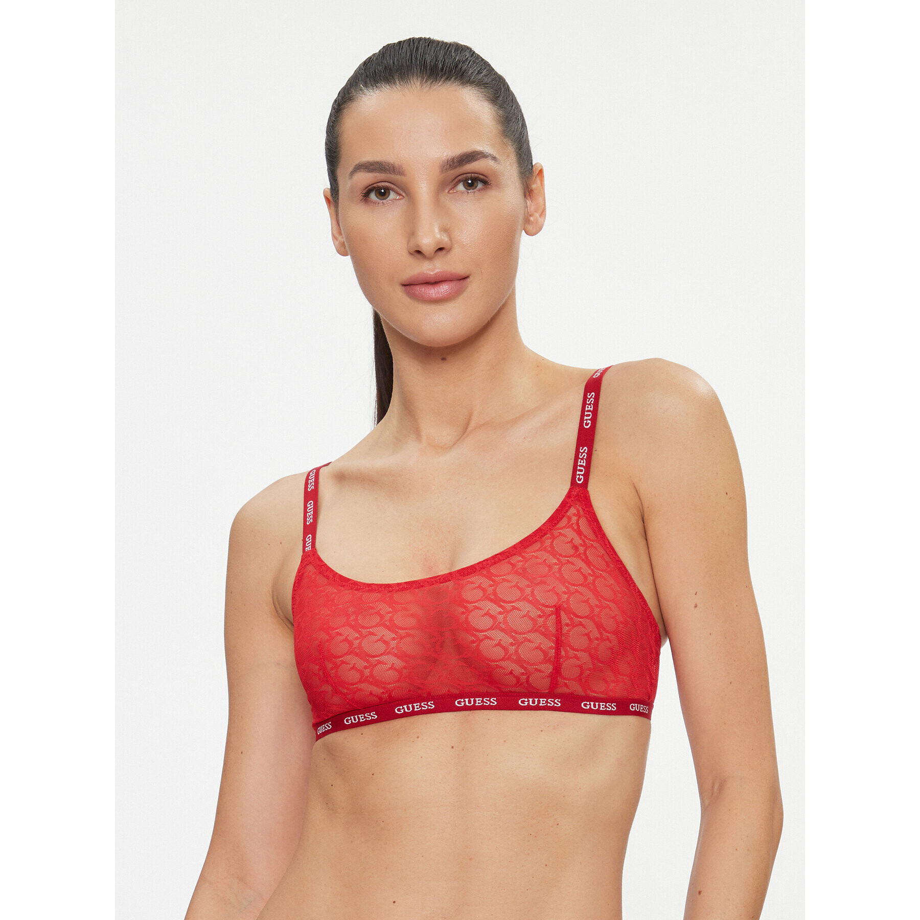 Guess Bralette melltartó O3BC16 KBXA0 Piros - Pepit.hu