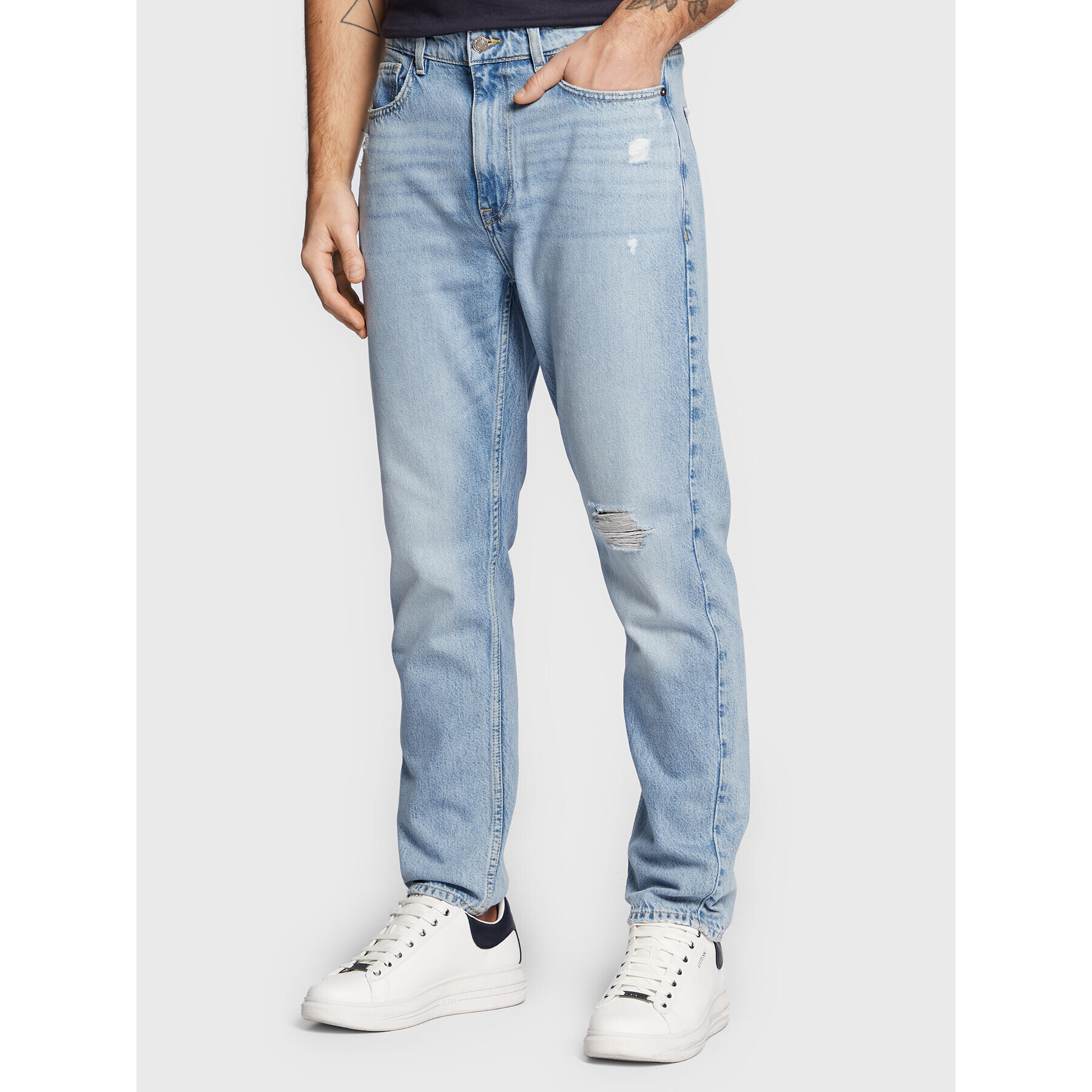 Guess Farmer James M3RA14 D4T9B Kék Relaxed Fit - Pepit.hu