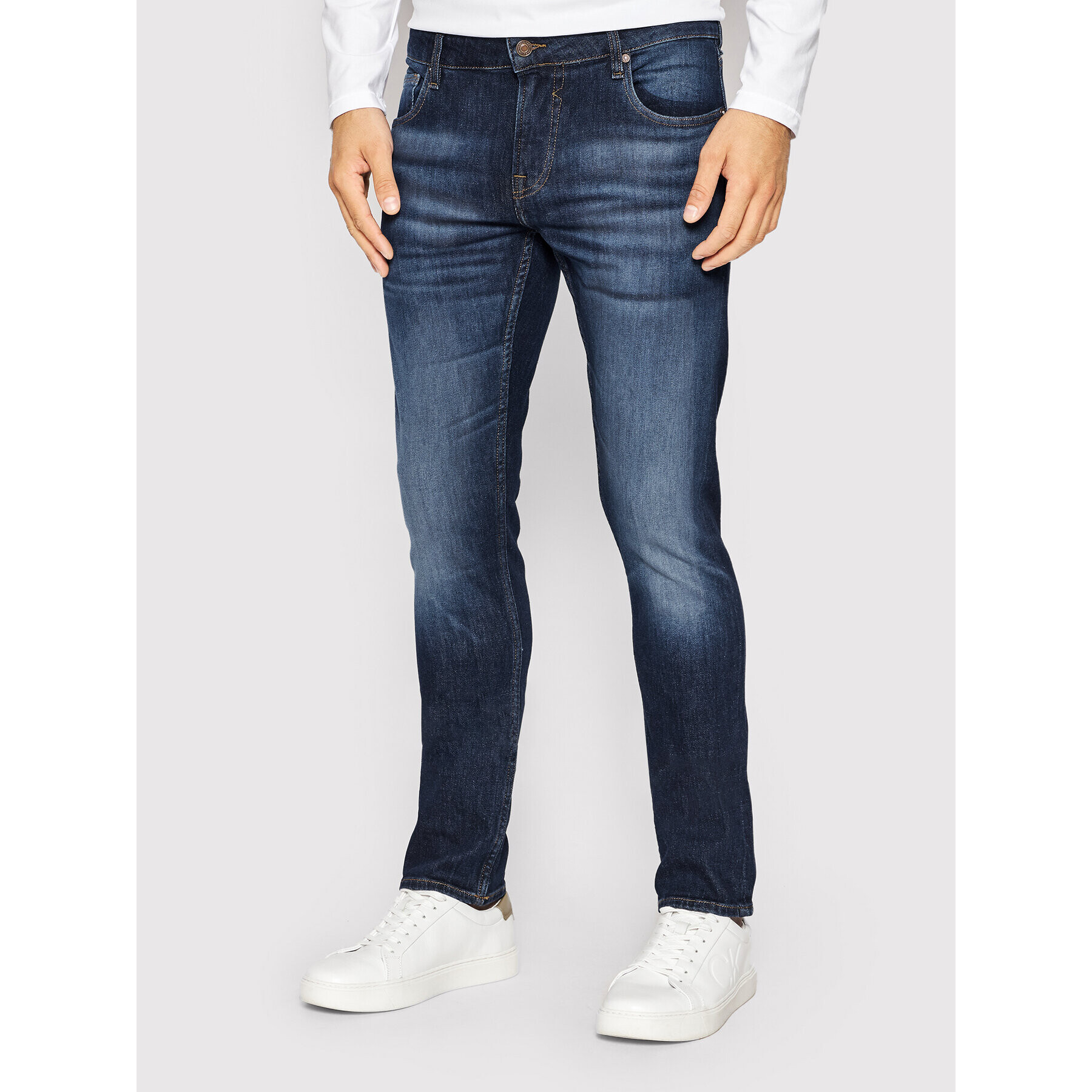 Guess Farmer Miami M2YAN1 D4Q41 Sötétkék Skinny Fit - Pepit.hu