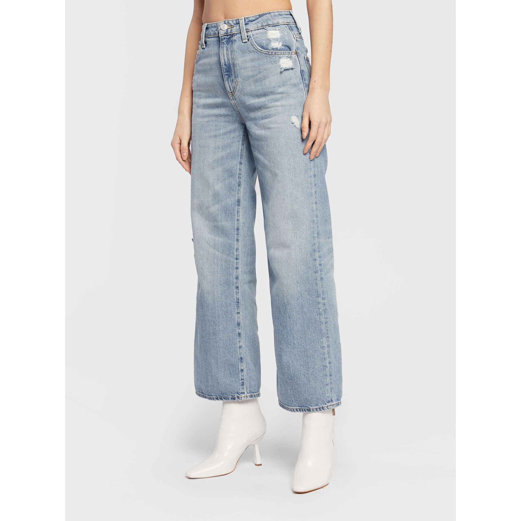 Guess Farmer W2YA17 D4K32 Kék Wide Leg - Pepit.hu