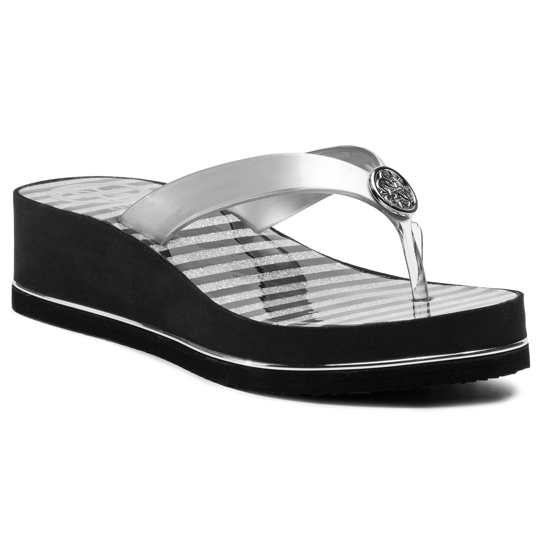 Guess Flip-flops Enzy FL6ENZ ELE21 Ezüst - Pepit.hu