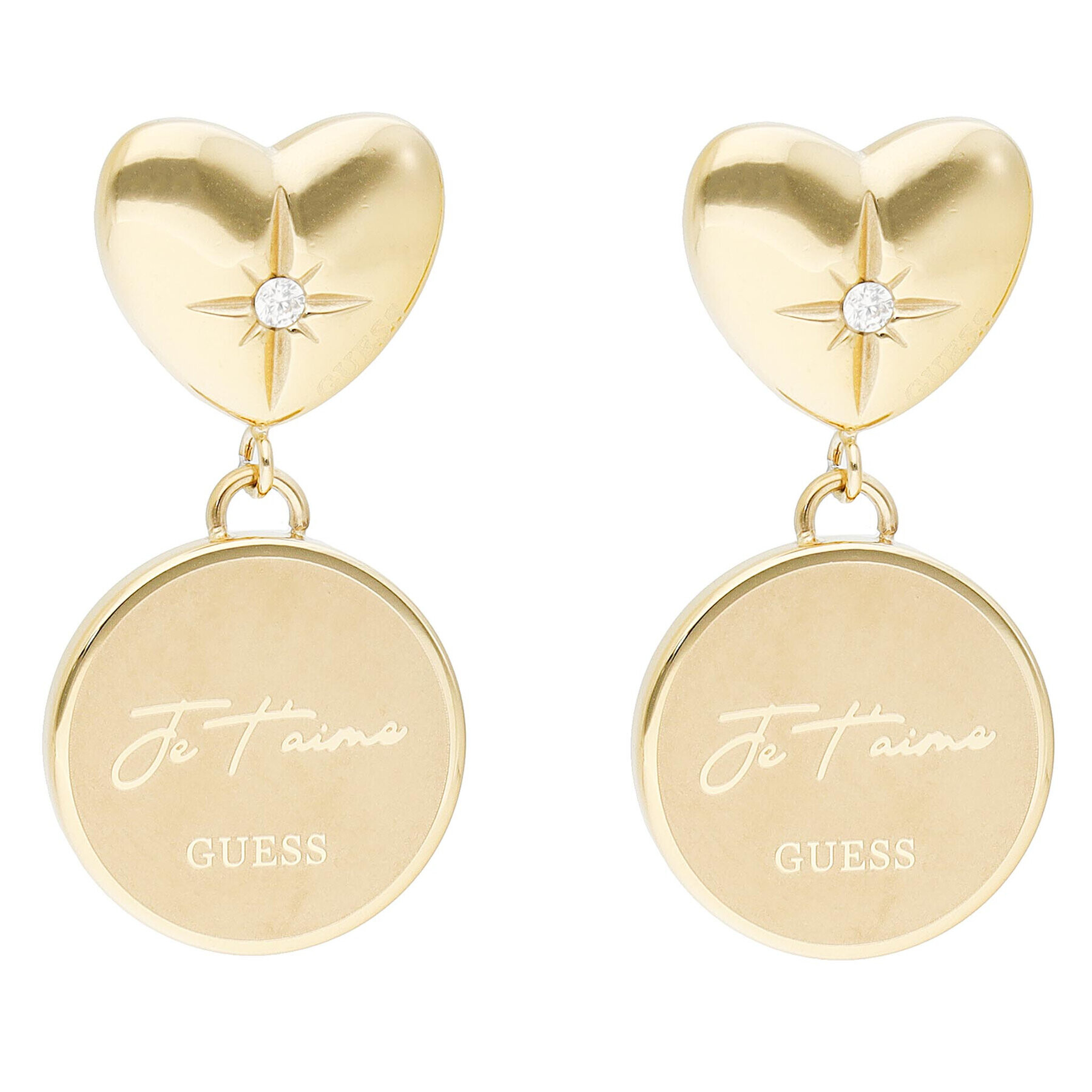 Guess Fülbevaló JUBE01 447JW Arany - Pepit.hu