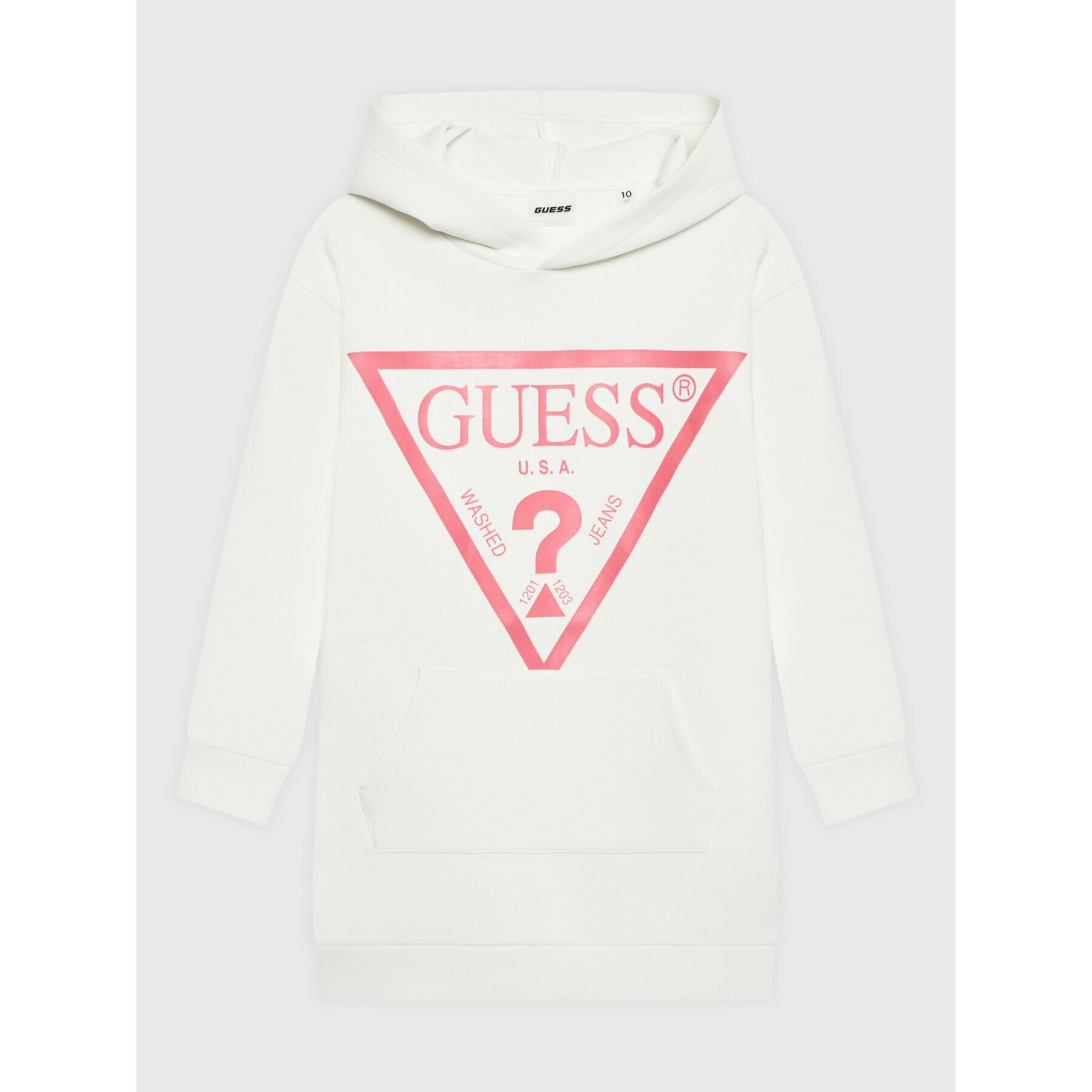 Guess Hétköznapi ruha J2YK28 FL03S Fehér Regular Fit - Pepit.hu