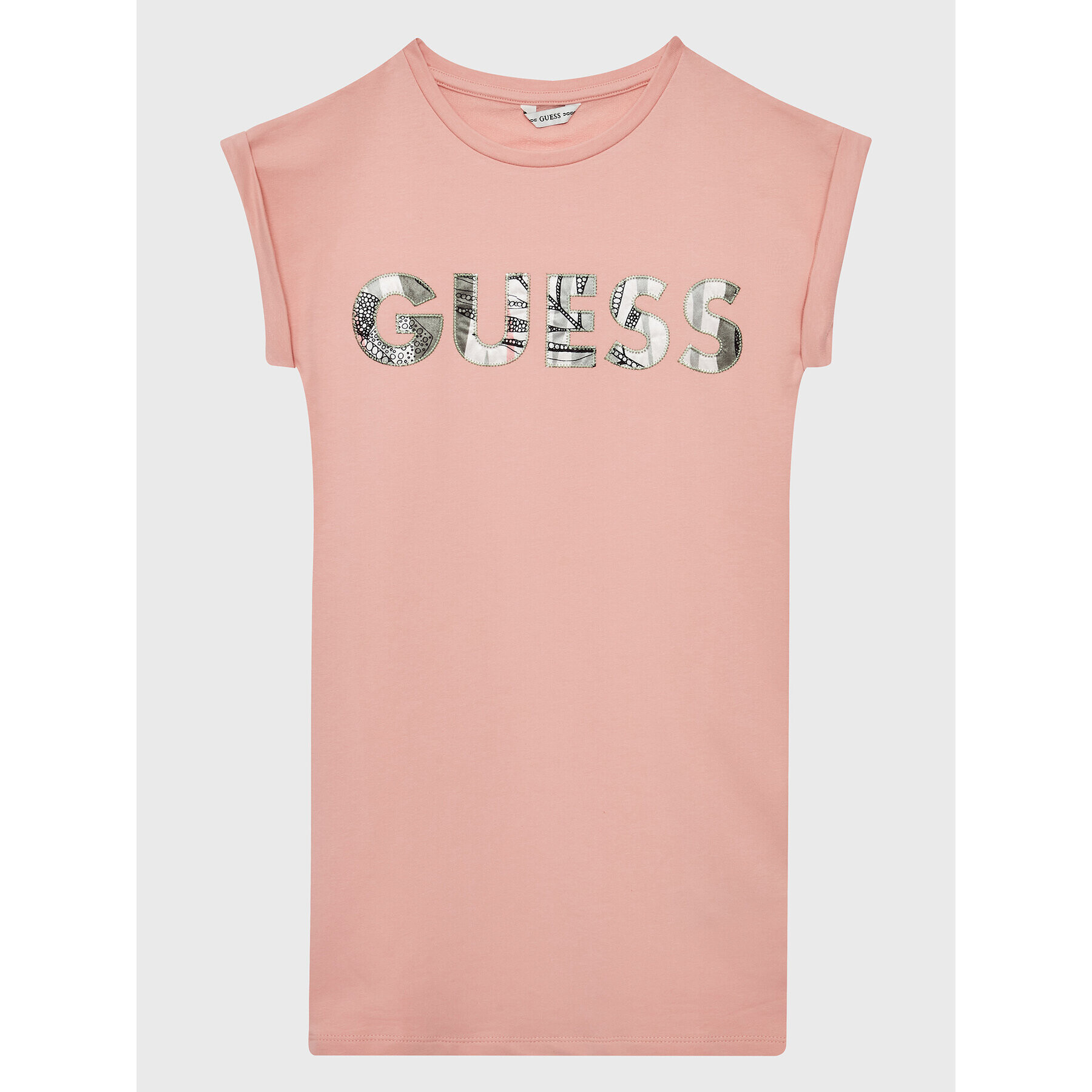 Guess Hétköznapi ruha J3GK35 KAE23 Rózsaszín Regular Fit - Pepit.hu