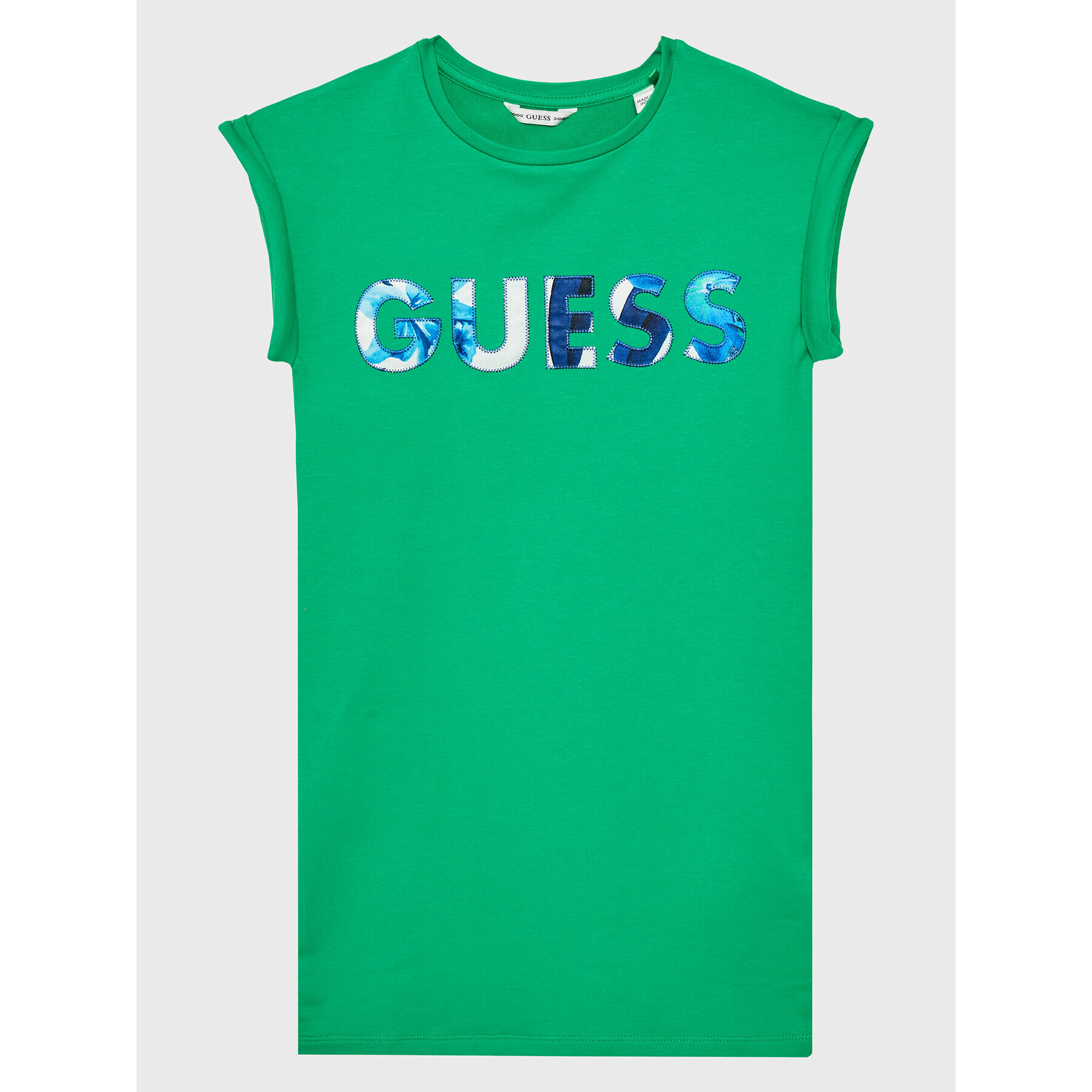 Guess Hétköznapi ruha J3GK35 KAE23 Zöld Regular Fit - Pepit.hu