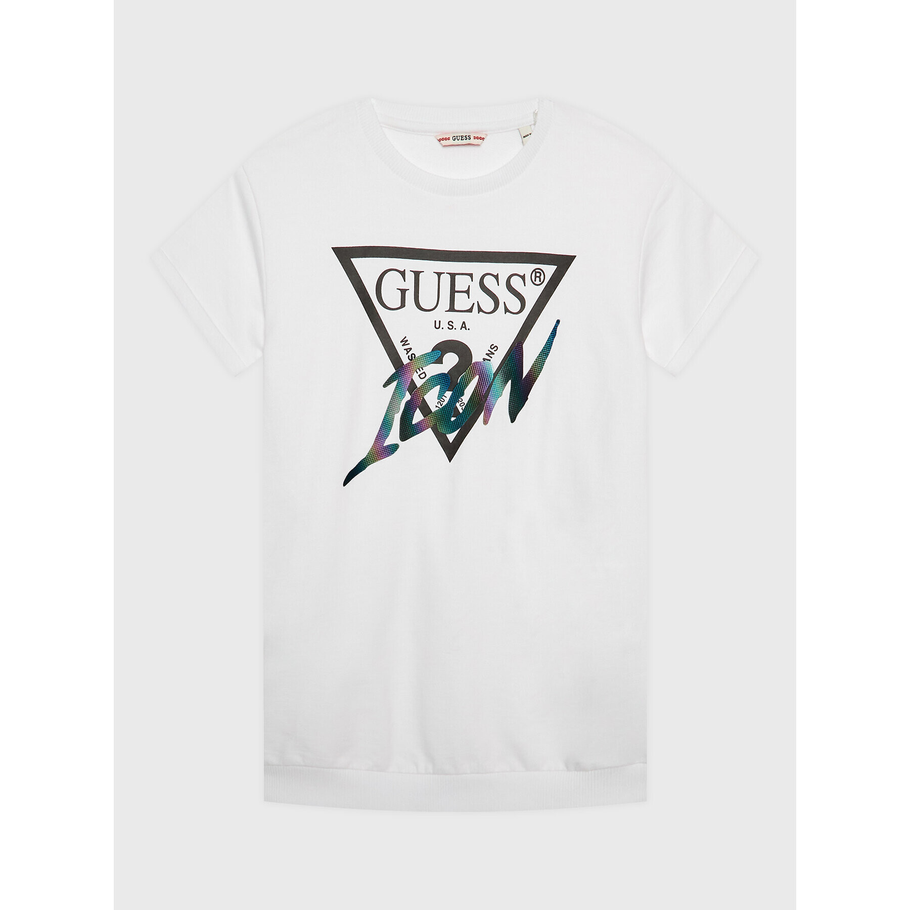 Guess Hétköznapi ruha J3RK01 KB4O0 Fehér Regular Fit - Pepit.hu