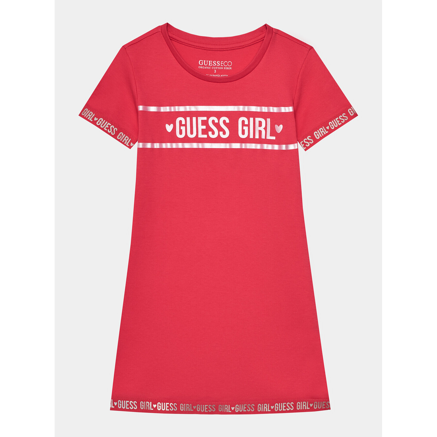 Guess Hétköznapi ruha K4RK05 KA6W4 Rózsaszín Regular Fit - Pepit.hu