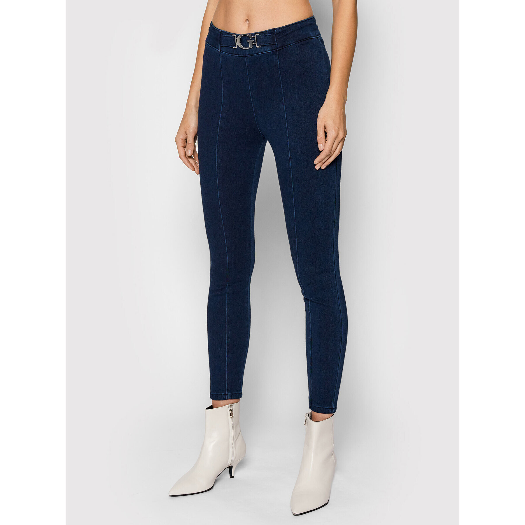 Guess Jegging Shape Up W1BA34 D4HC0 Sötétkék Slim Fit - Pepit.hu