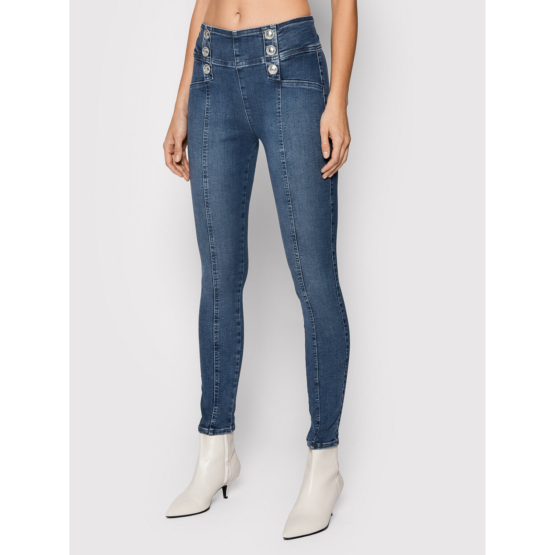 Guess Jegging W1BA39 D46D0 Kék Skinny Fit - Pepit.hu