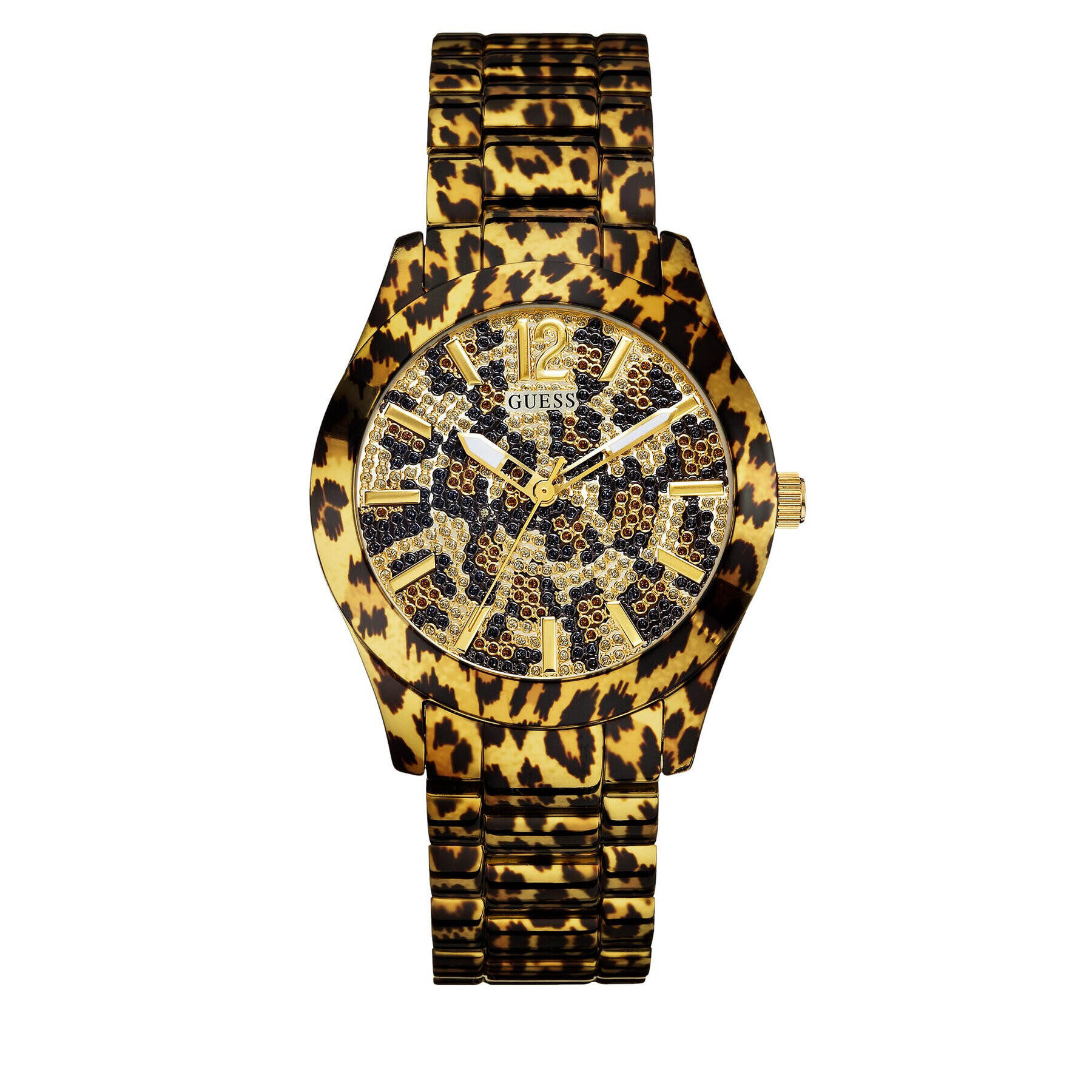 Guess Karóra Leopard GW0450L1 Barna - Pepit.hu