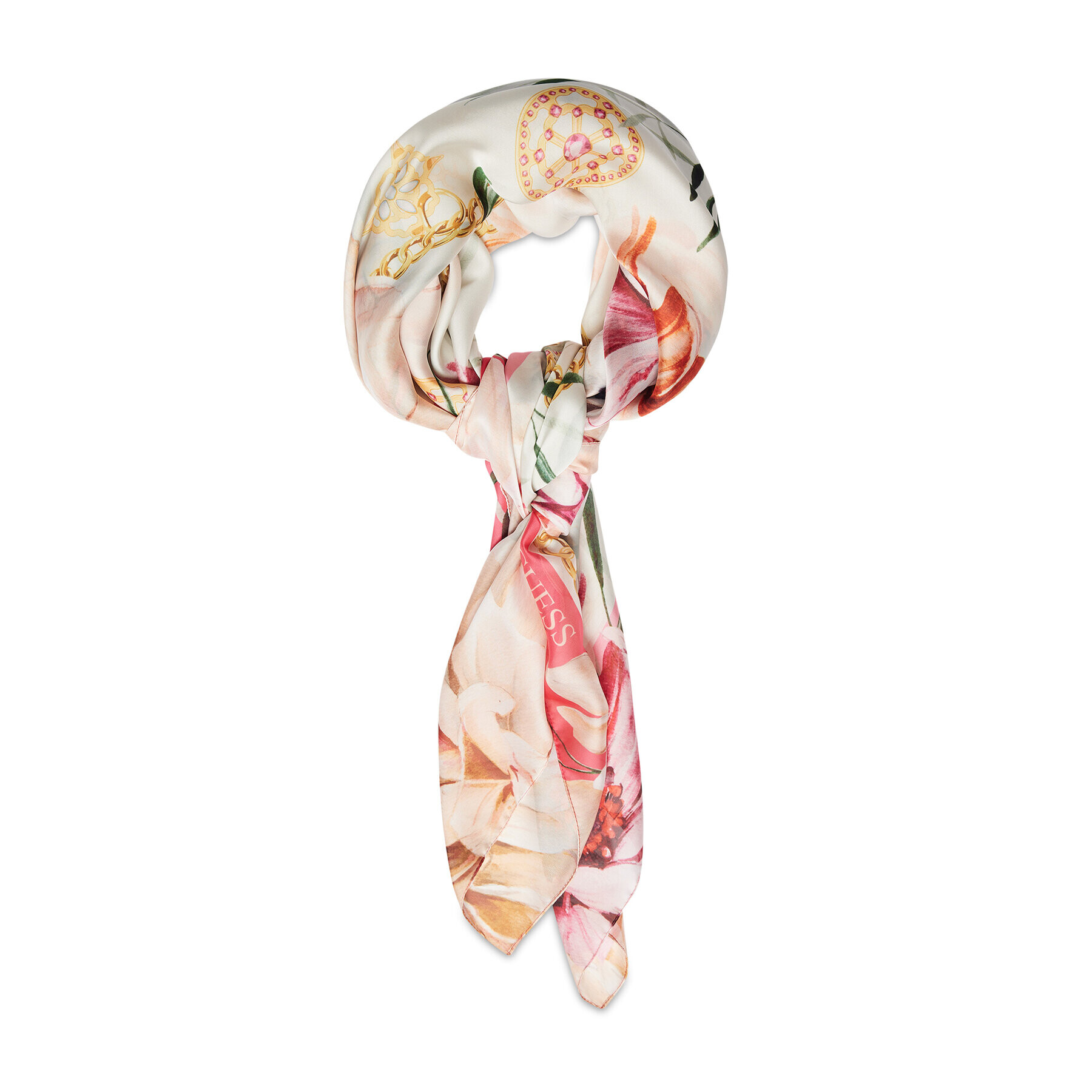 Guess Kendő Foulard 140x140 AW8811 SIL40 Színes - Pepit.hu