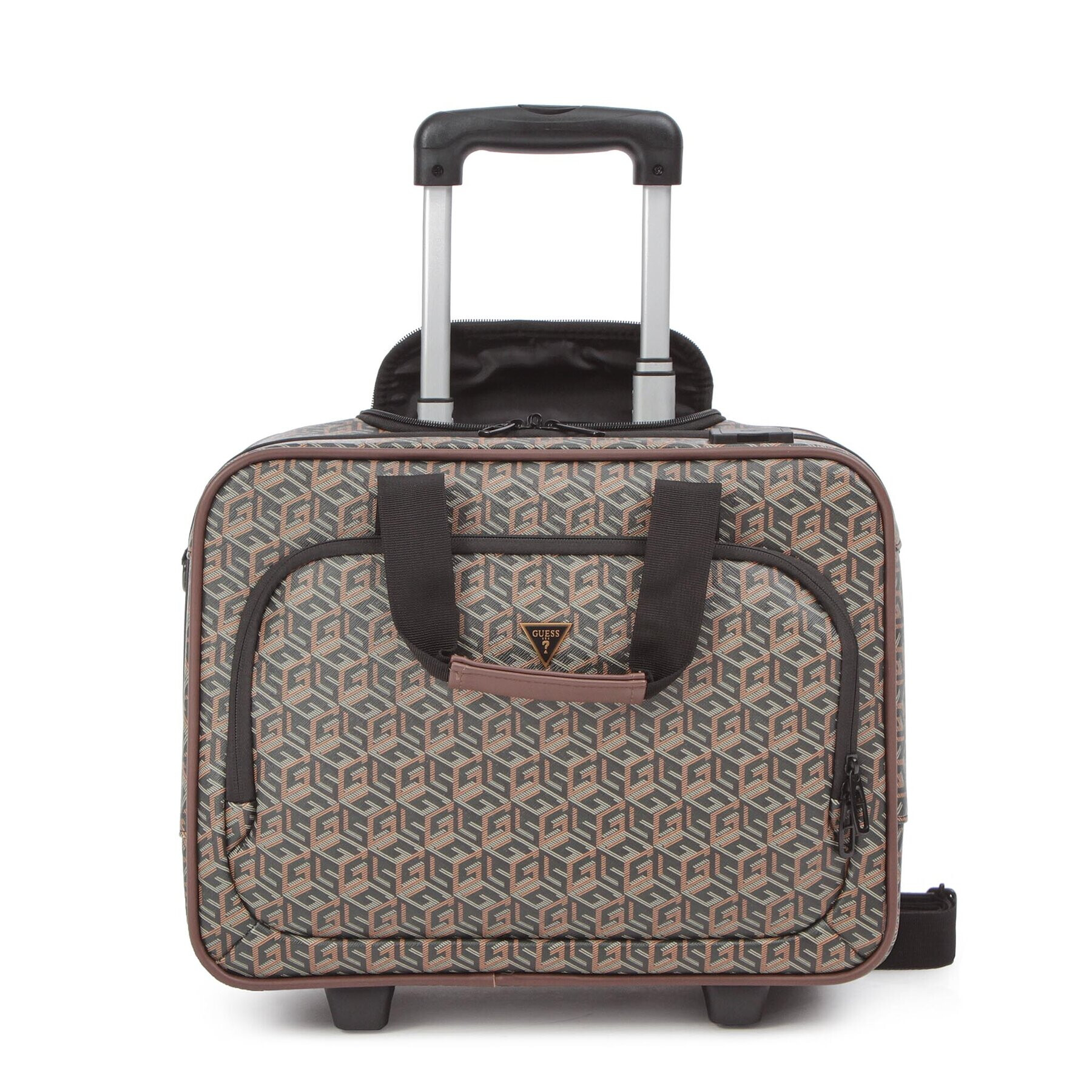 Guess Kis kemény borítású bőrönd Ederlo Travel TMEDER P3243 Fekete - Pepit.hu