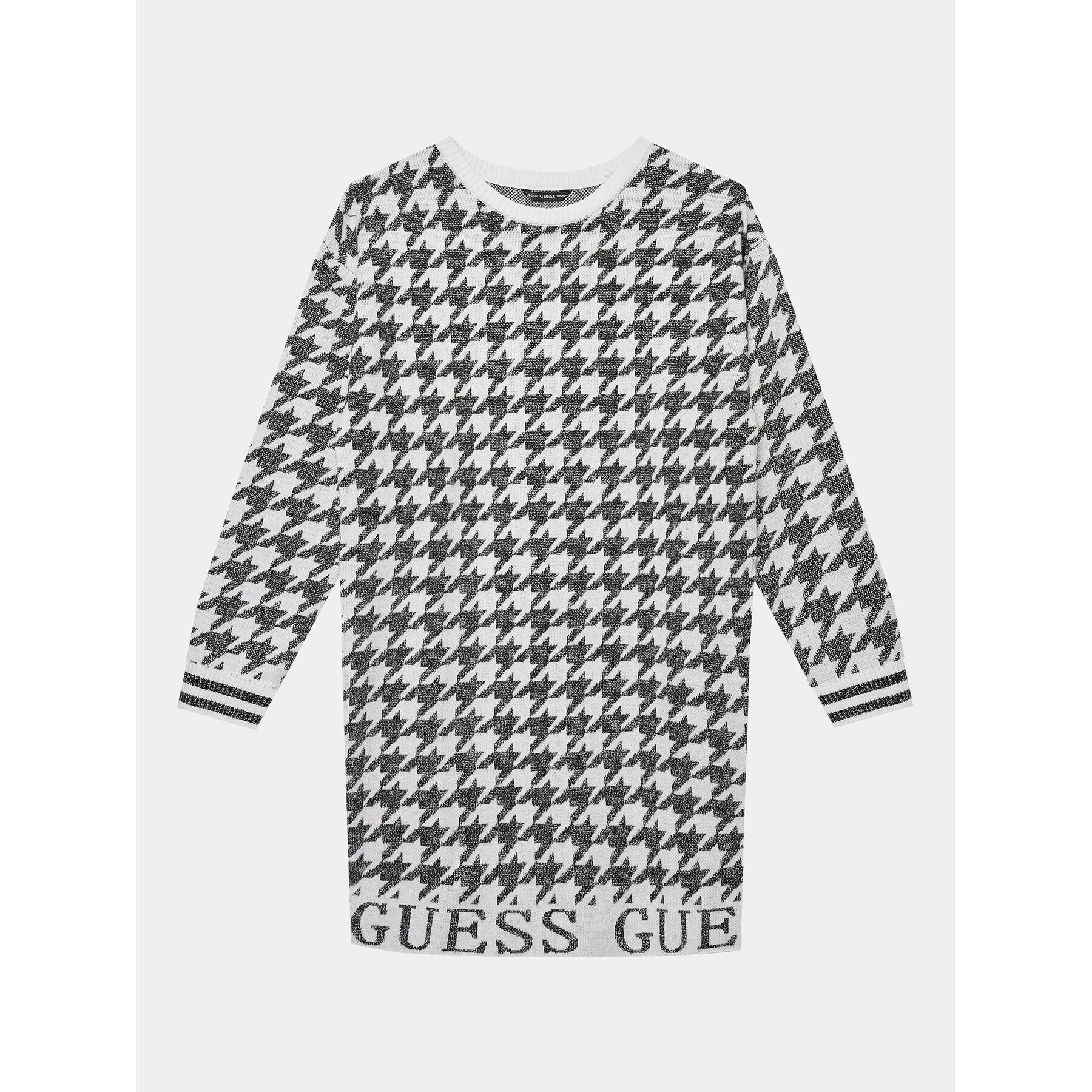 Guess Kötött ruha J3BK04 Z3AH0 Fehér Regular Fit - Pepit.hu