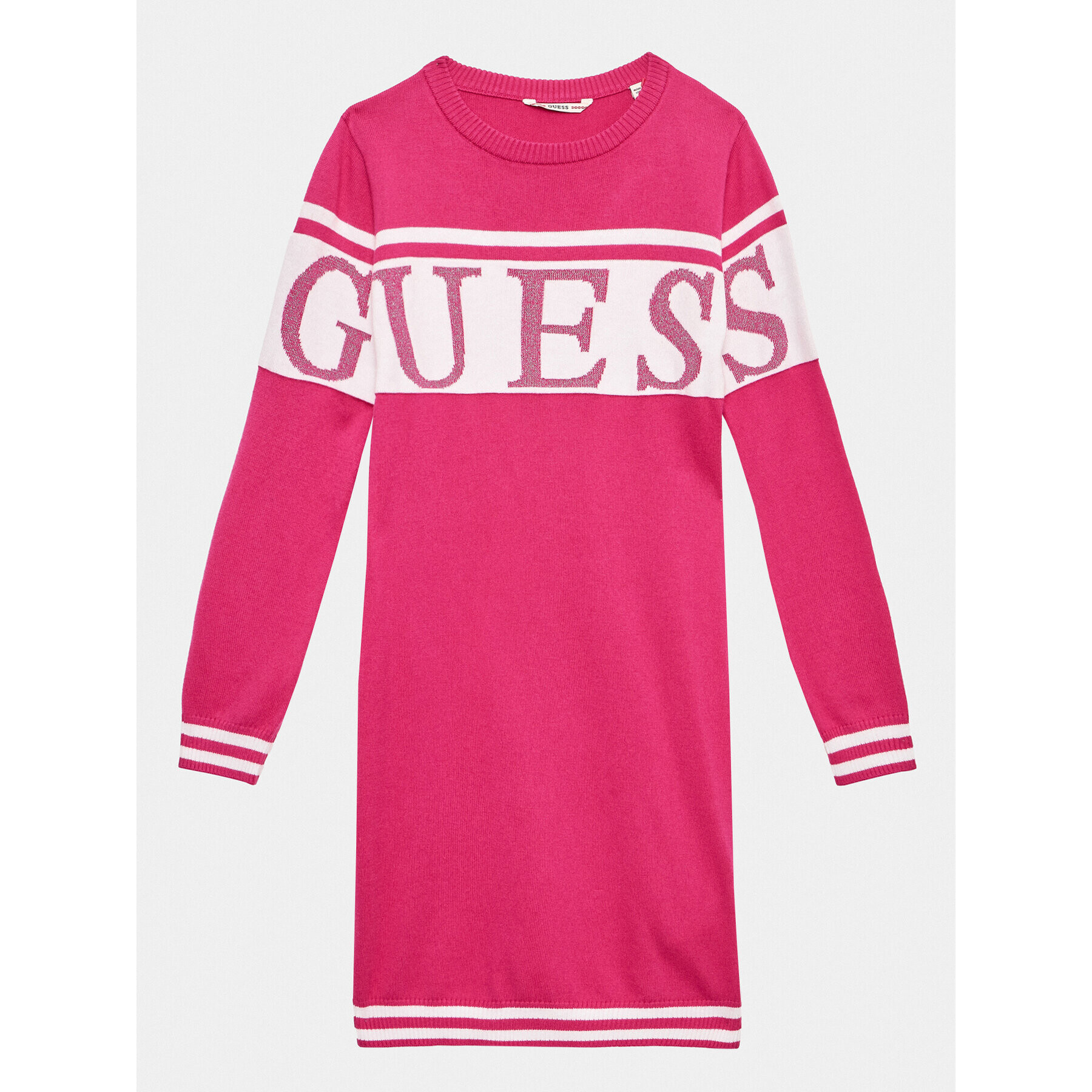 Guess Kötött ruha J3YK03 Z38B0 Rózsaszín Regular Fit - Pepit.hu