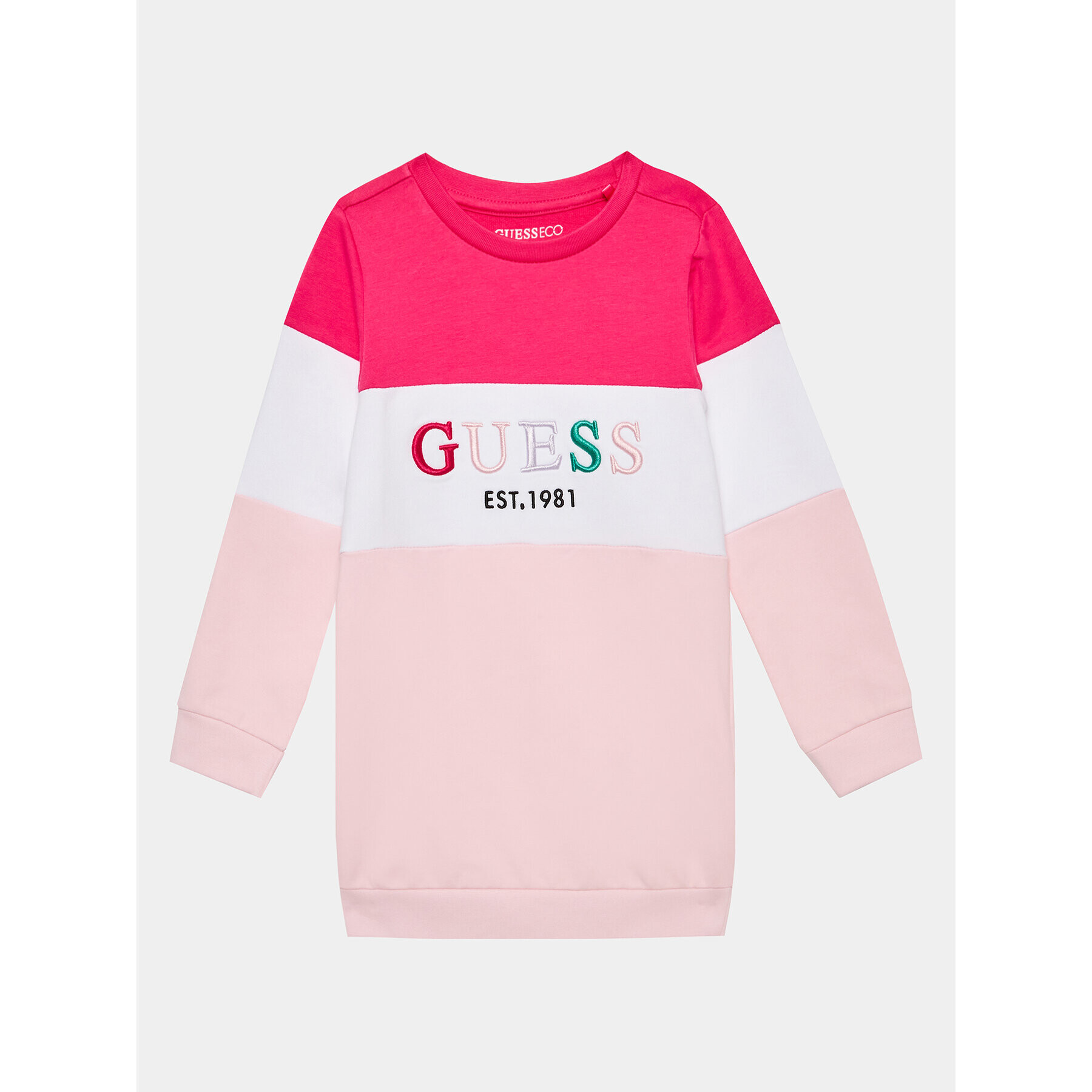 Guess Kötött ruha K3YK06 KA6V3 Rózsaszín Relaxed Fit - Pepit.hu