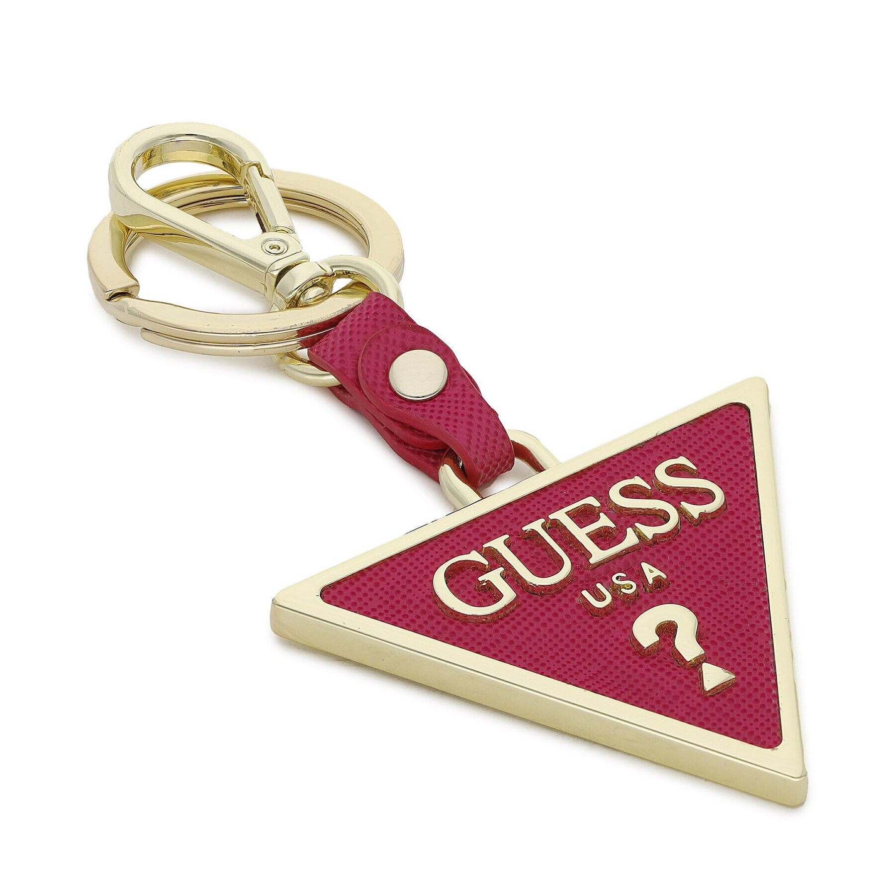 Guess Kulcstartó Saffiano Triangle Keyring RW7421 P2201 Rózsaszín - Pepit.hu