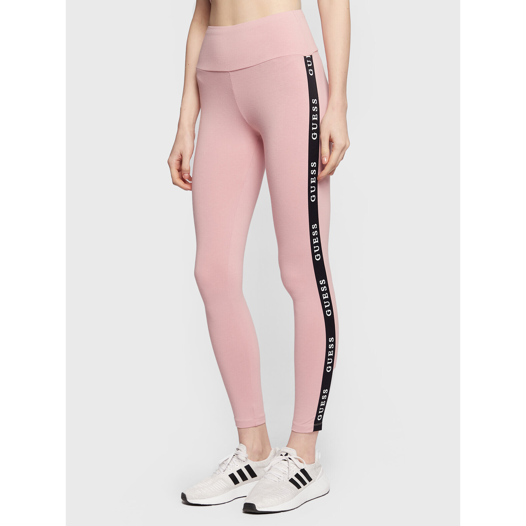 Guess Leggings Aline V2YB14 KABR0 Rózsaszín Slim Fit - Pepit.hu