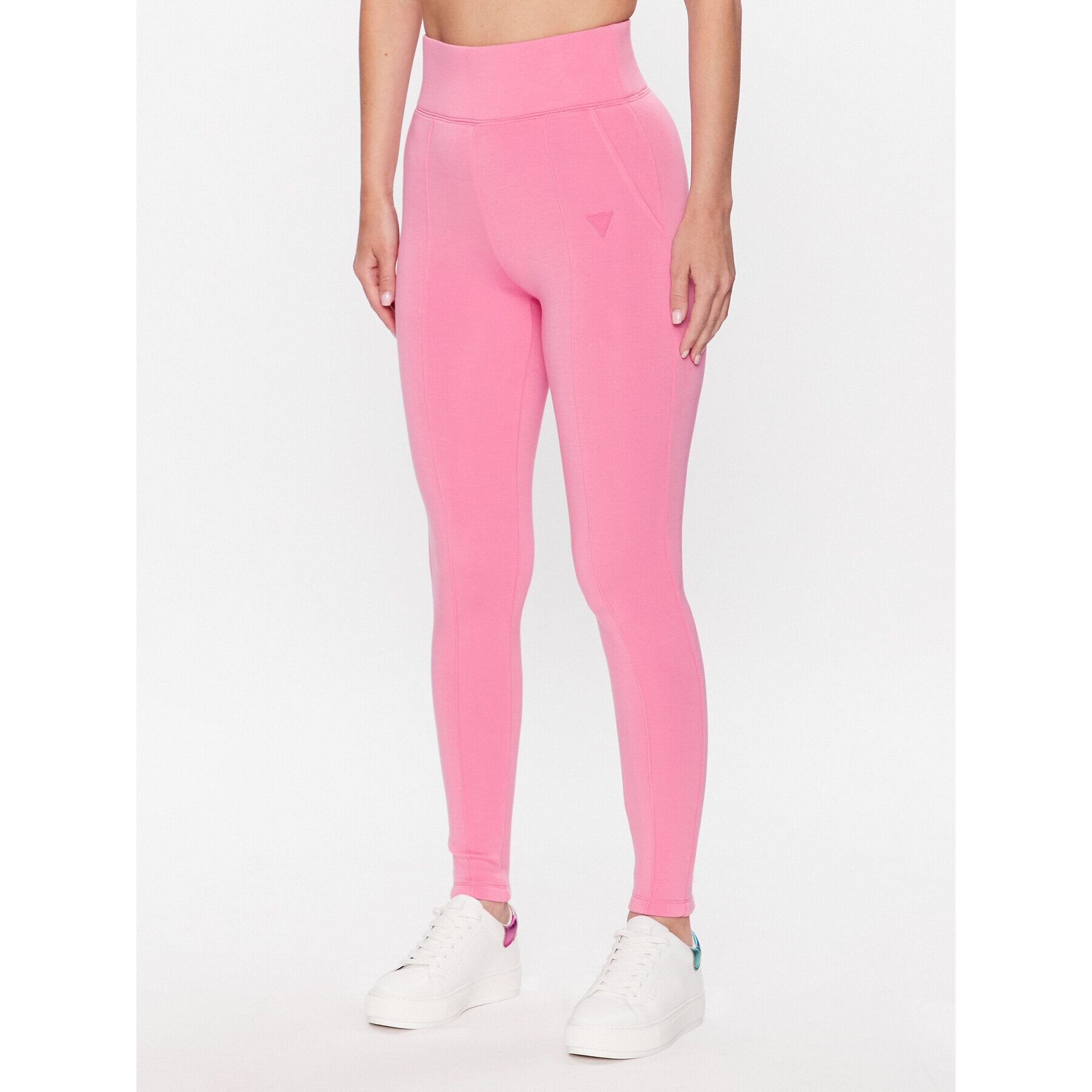 Guess Leggings Allie V3RB17 K7UW2 Rózsaszín Slim Fit - Pepit.hu