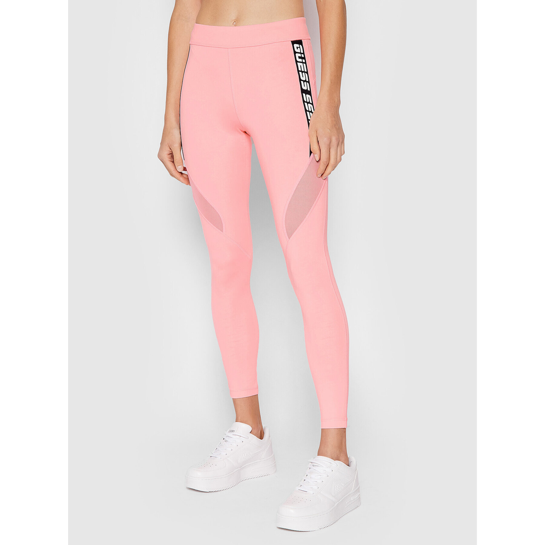 Guess Leggings Angelica O1GA54 MC03W Rózsaszín Slim Fit - Pepit.hu