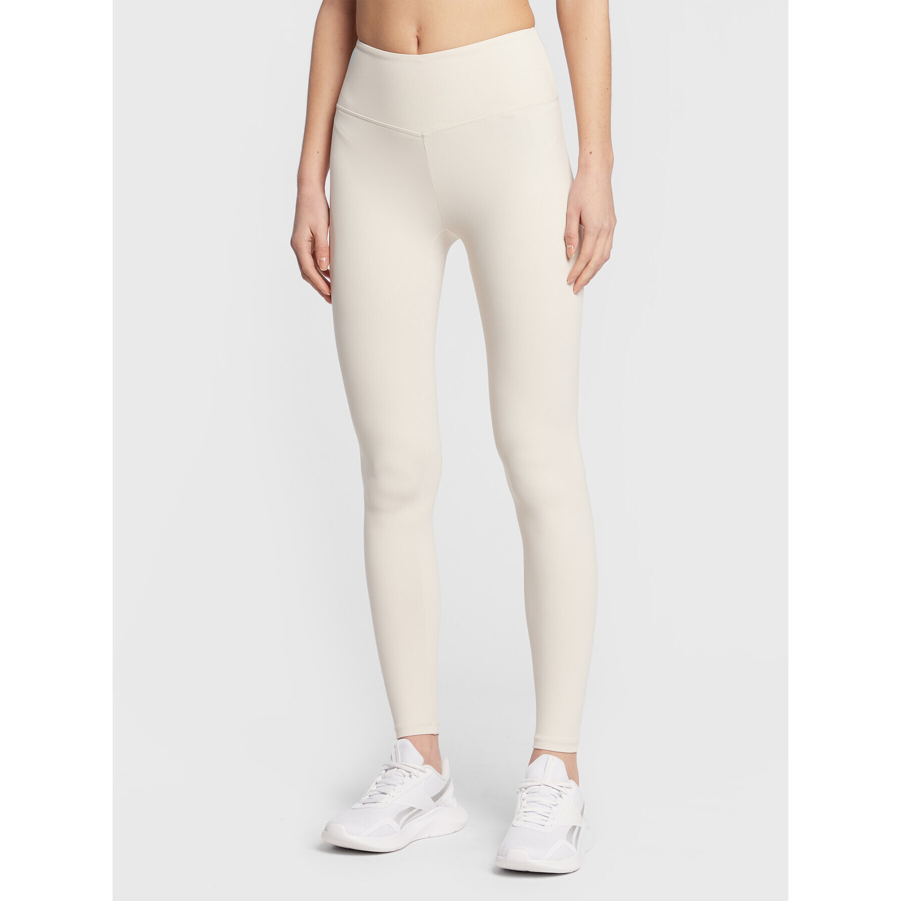 Guess Leggings Coline V2BB10 MC04Z Ekru Slim Fit - Pepit.hu