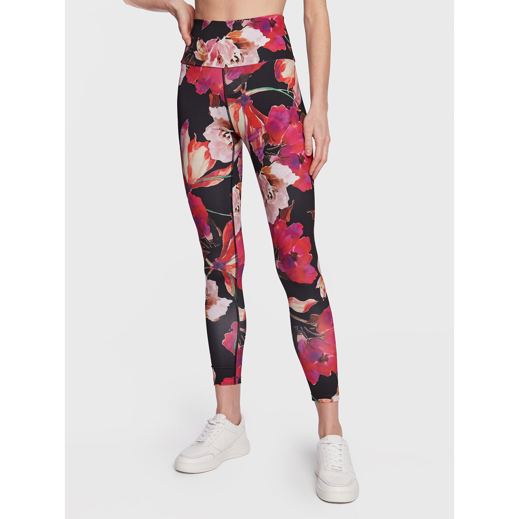 Guess Leggings Corine V3RB12 MC03W Színes Slim Fit - Pepit.hu