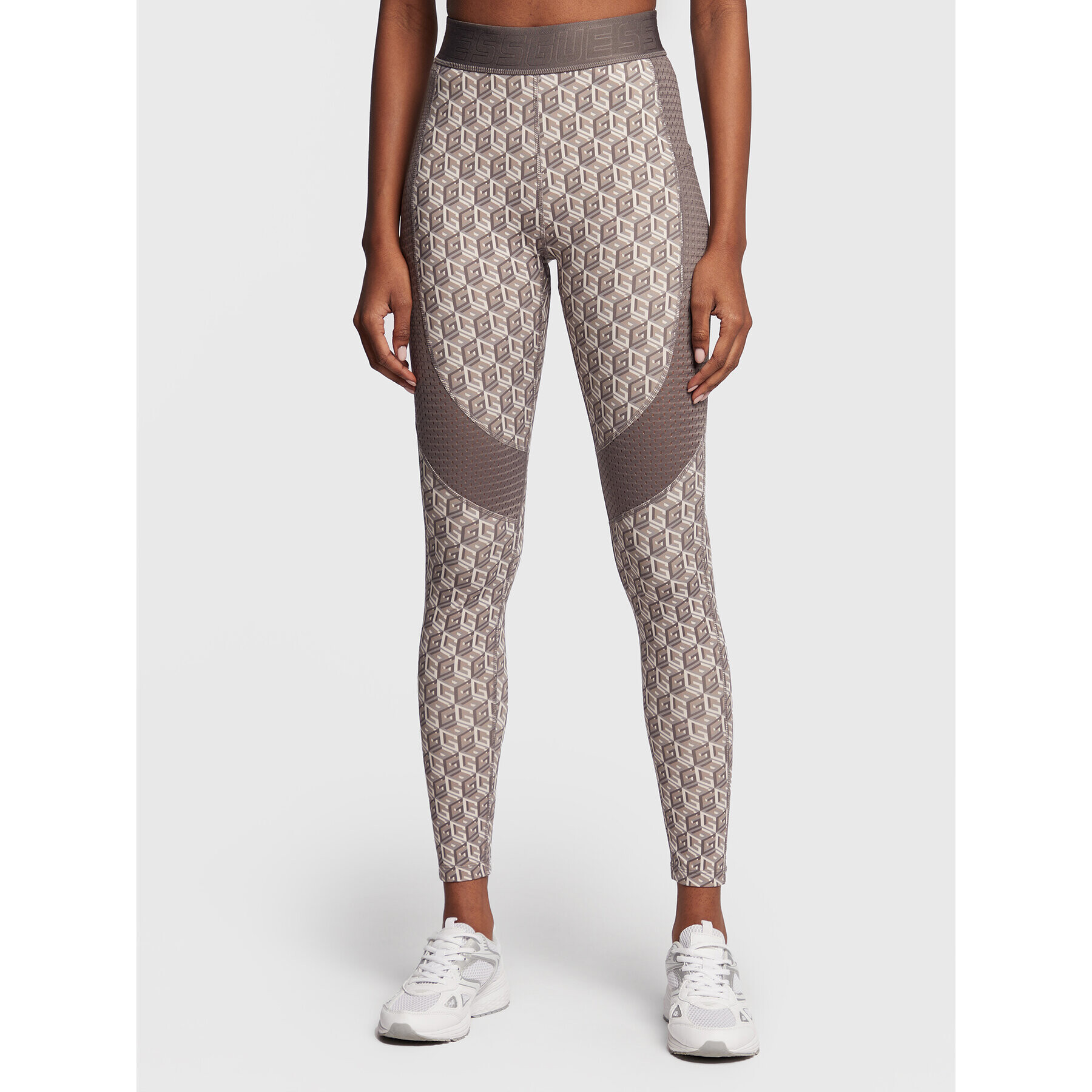 Guess Leggings Daria V2BB08 MC03W Bézs Slim Fit - Pepit.hu