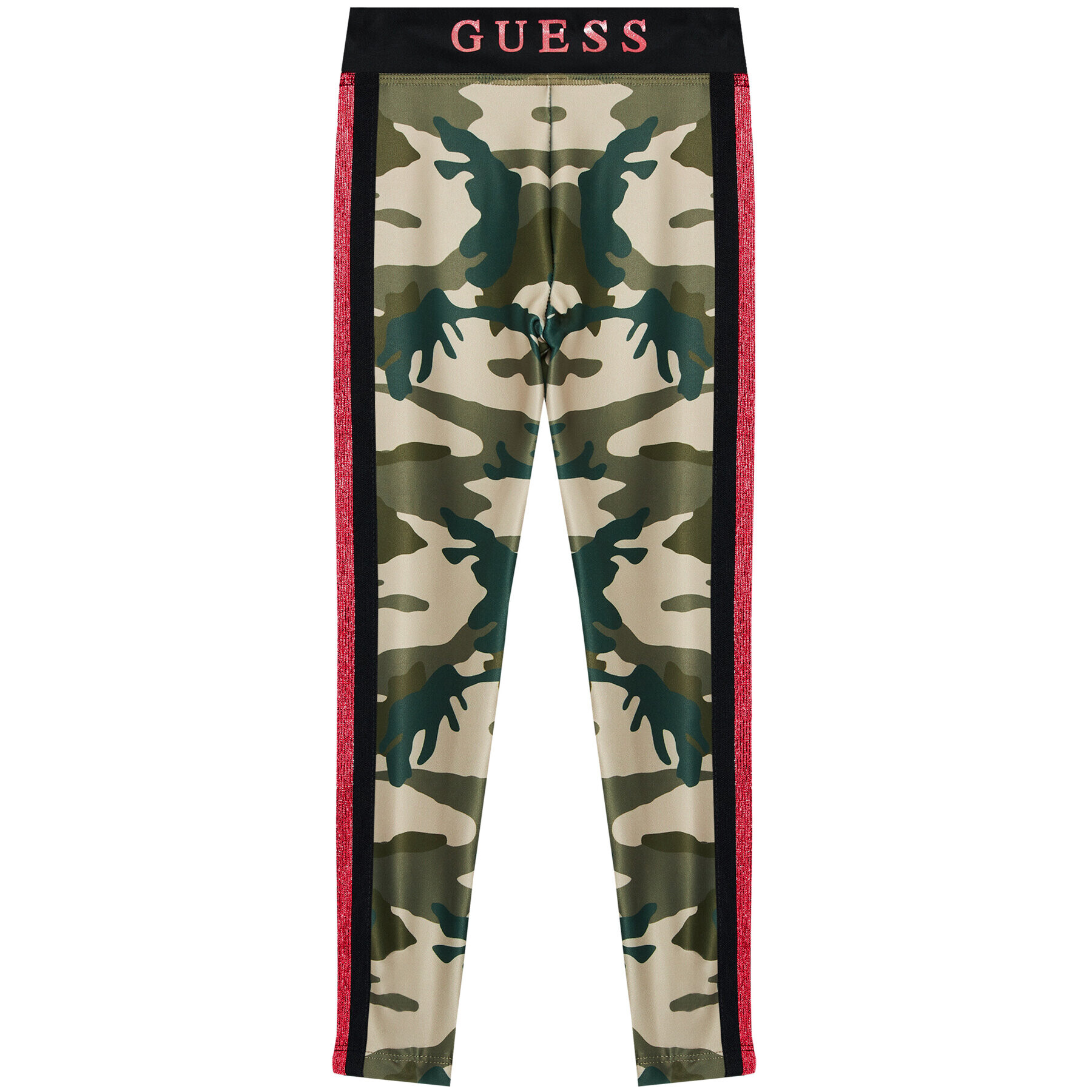 Guess Leggings J1YB00 MC01P Zöld Slim Fit - Pepit.hu