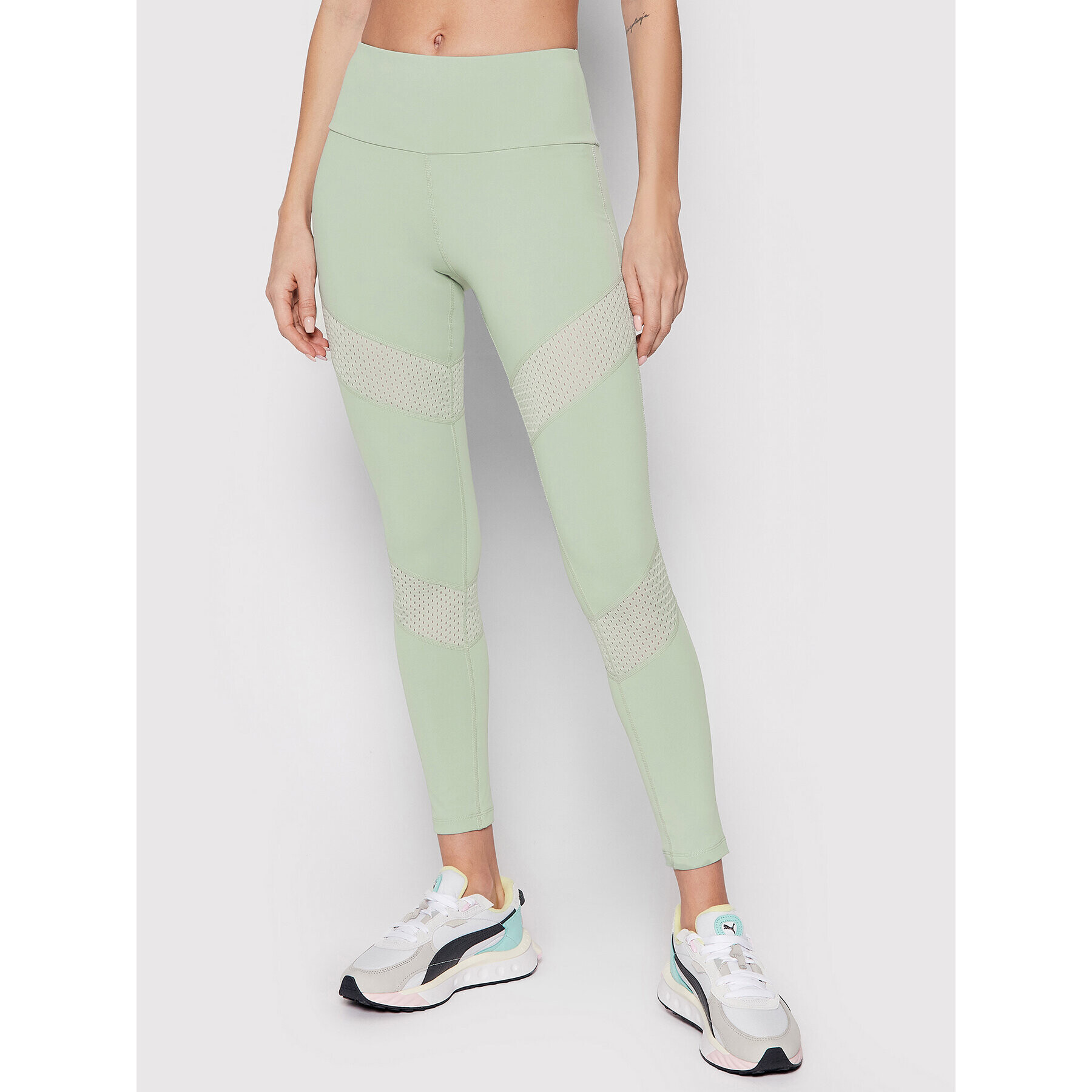 Guess Leggings O1BA52 MC049 Zöld Slim Fit - Pepit.hu