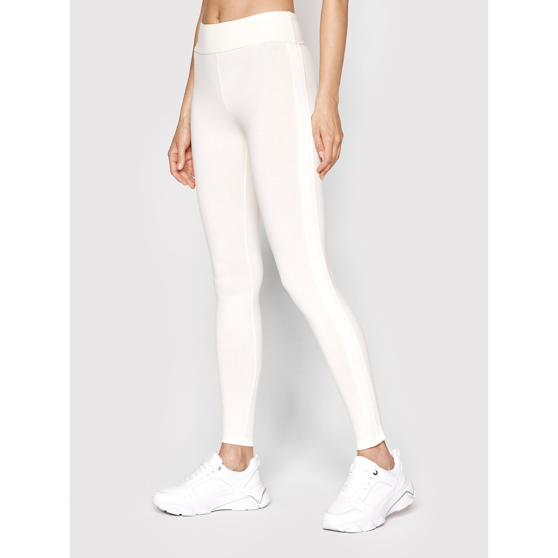 Guess Leggings V2GB22 KABR0 Bézs Slim Fit - Pepit.hu