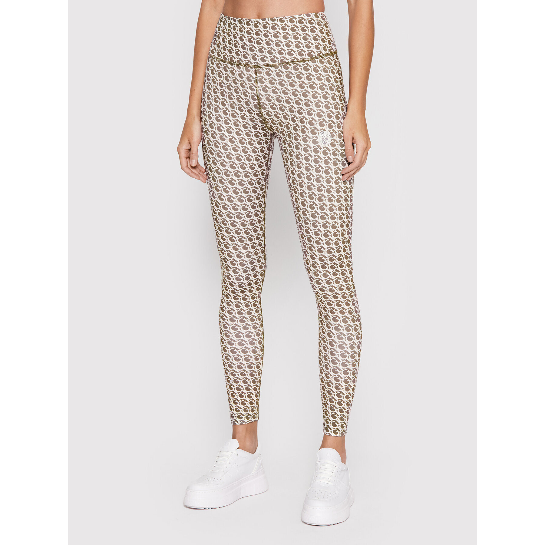 Guess Leggings V2RB03 MC03W Bézs Slim Fit - Pepit.hu