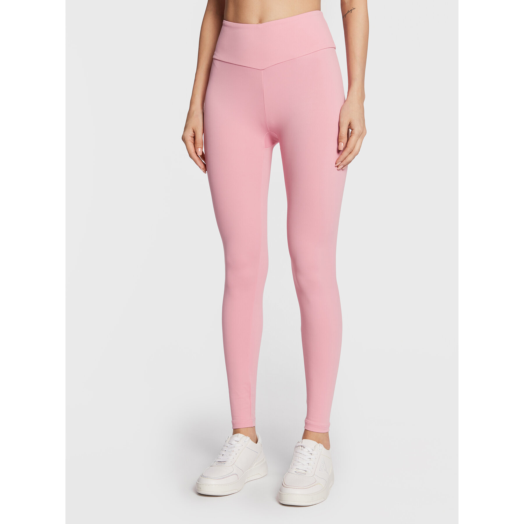 Guess Leggings V2YB03 MC04Z Rózsaszín Slim Fit - Pepit.hu